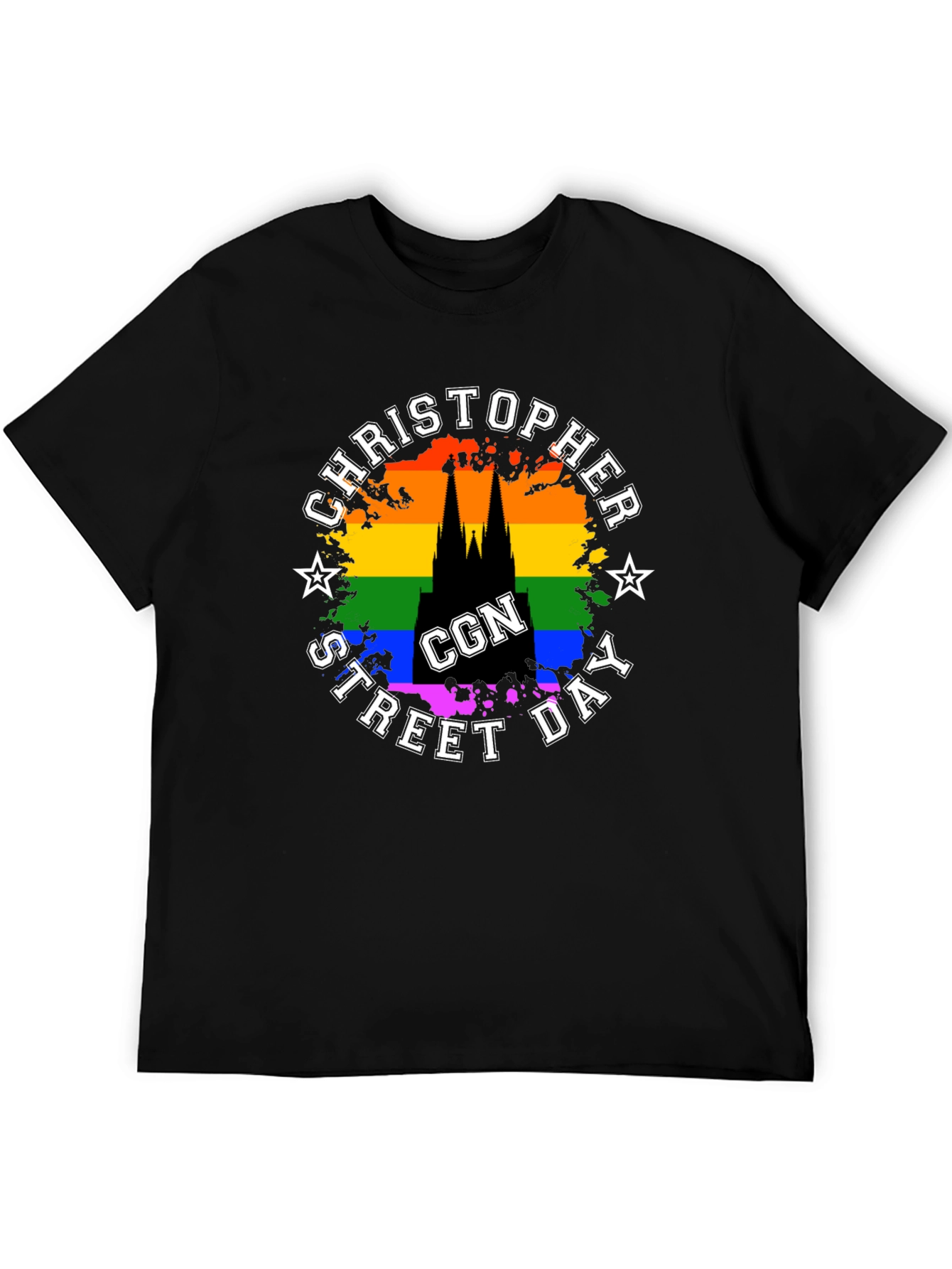 Cologne Street Day Rainbow T-Shirt