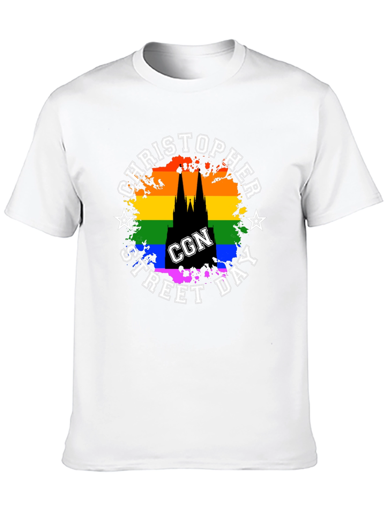 Cologne Street Day Rainbow T-Shirt