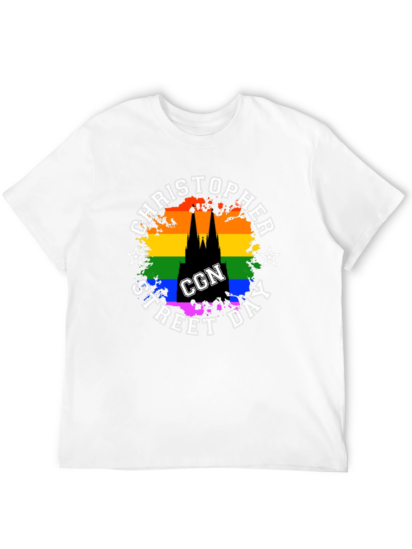 Cologne Street Day Rainbow T-Shirt