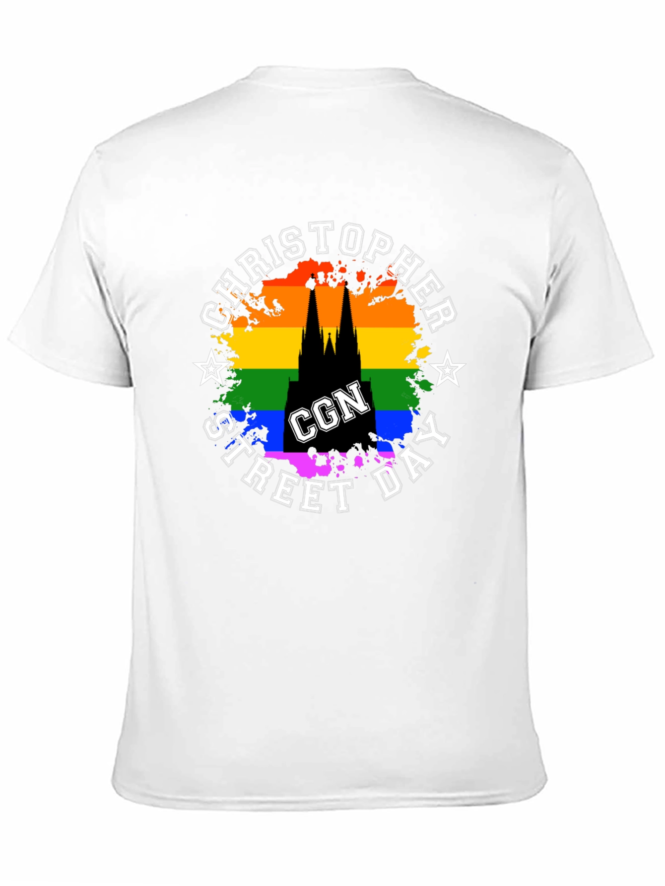 Cologne Street Day Rainbow T-Shirt