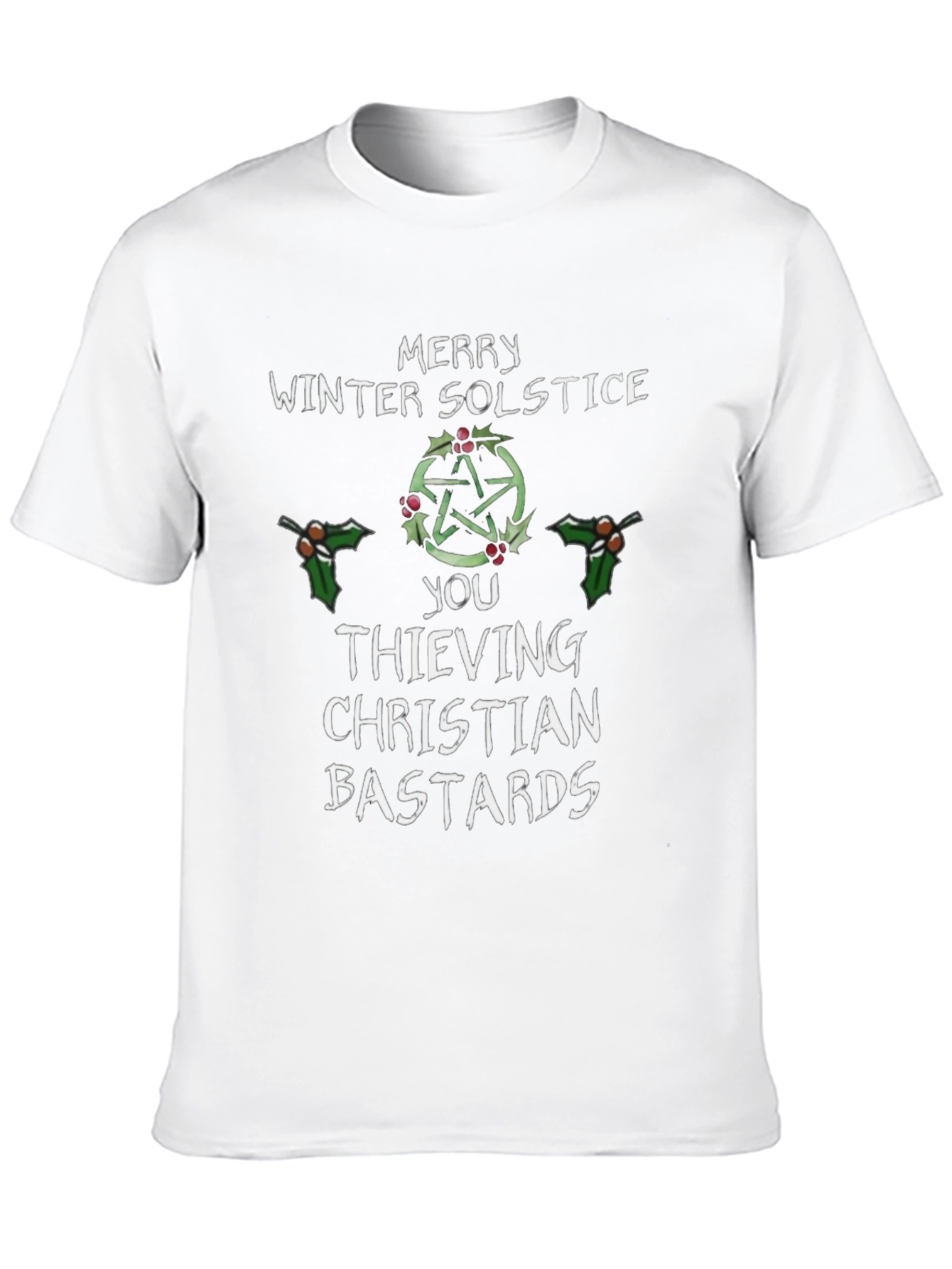 Merry Winter Solstice Graphic T-Shirt
