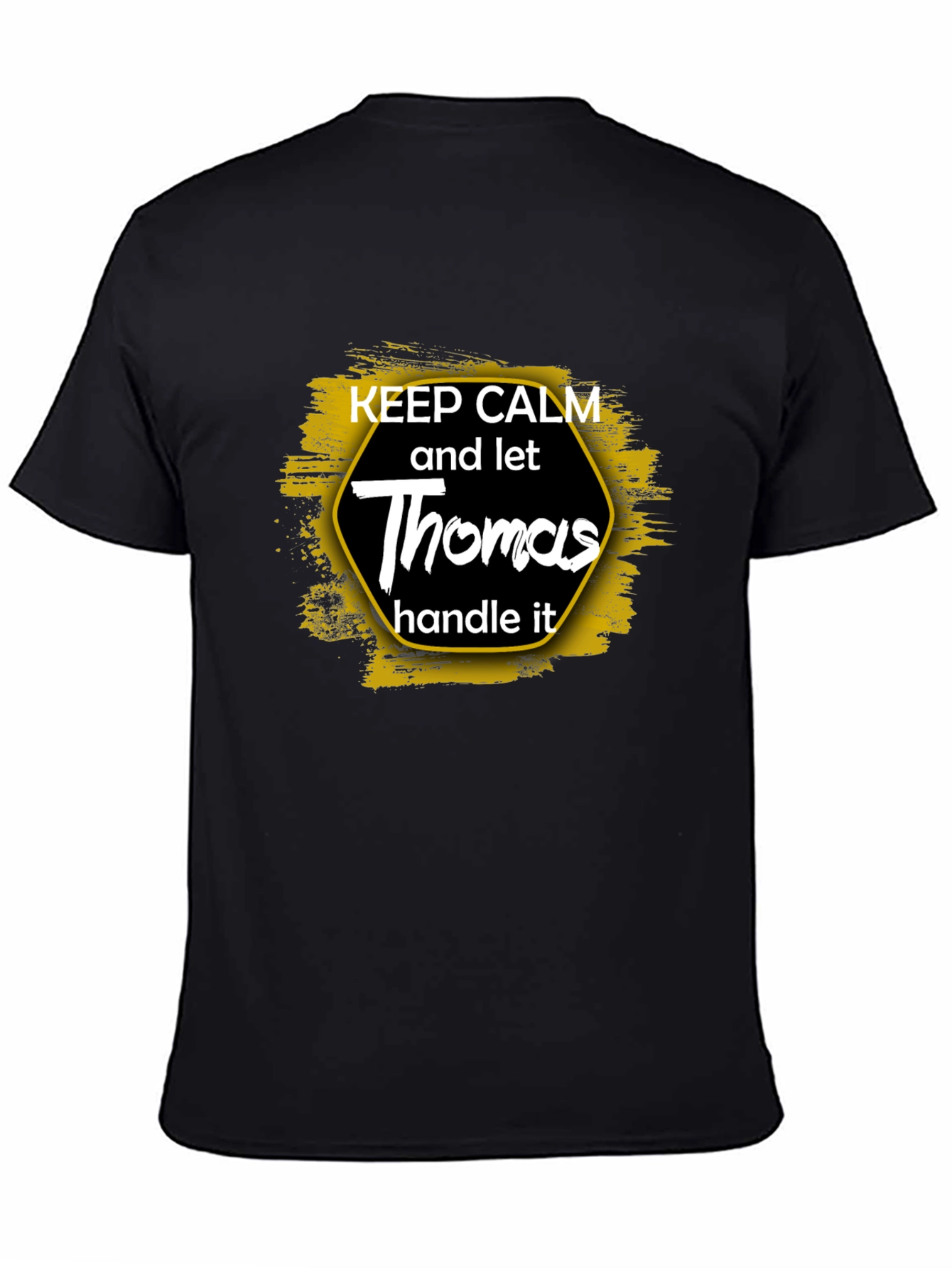 Keep Calm Thomas T-Shirt Funny Name Gift