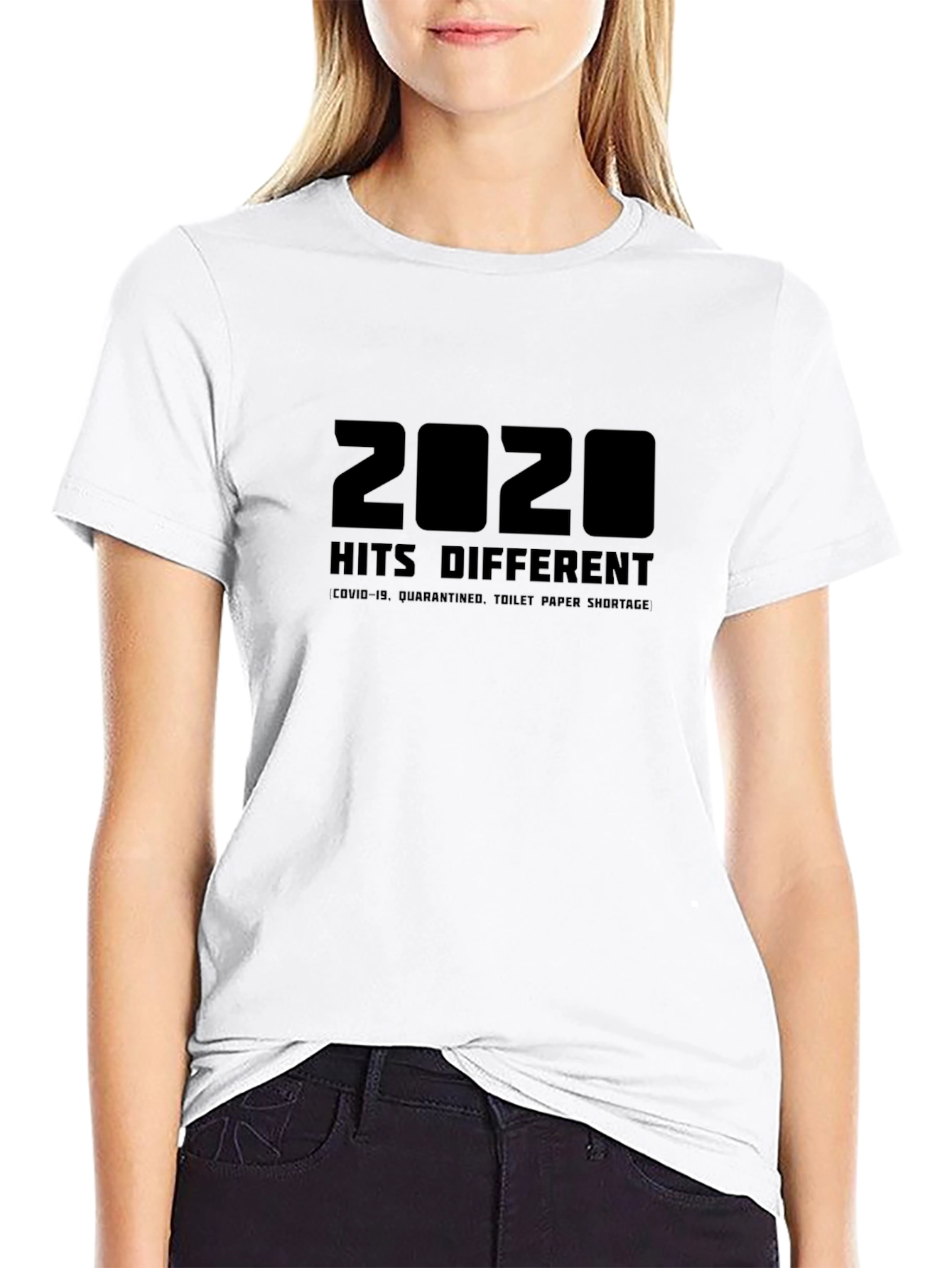 2020 Hits Different T-Shirt - COVID-19 Pandemic Humor