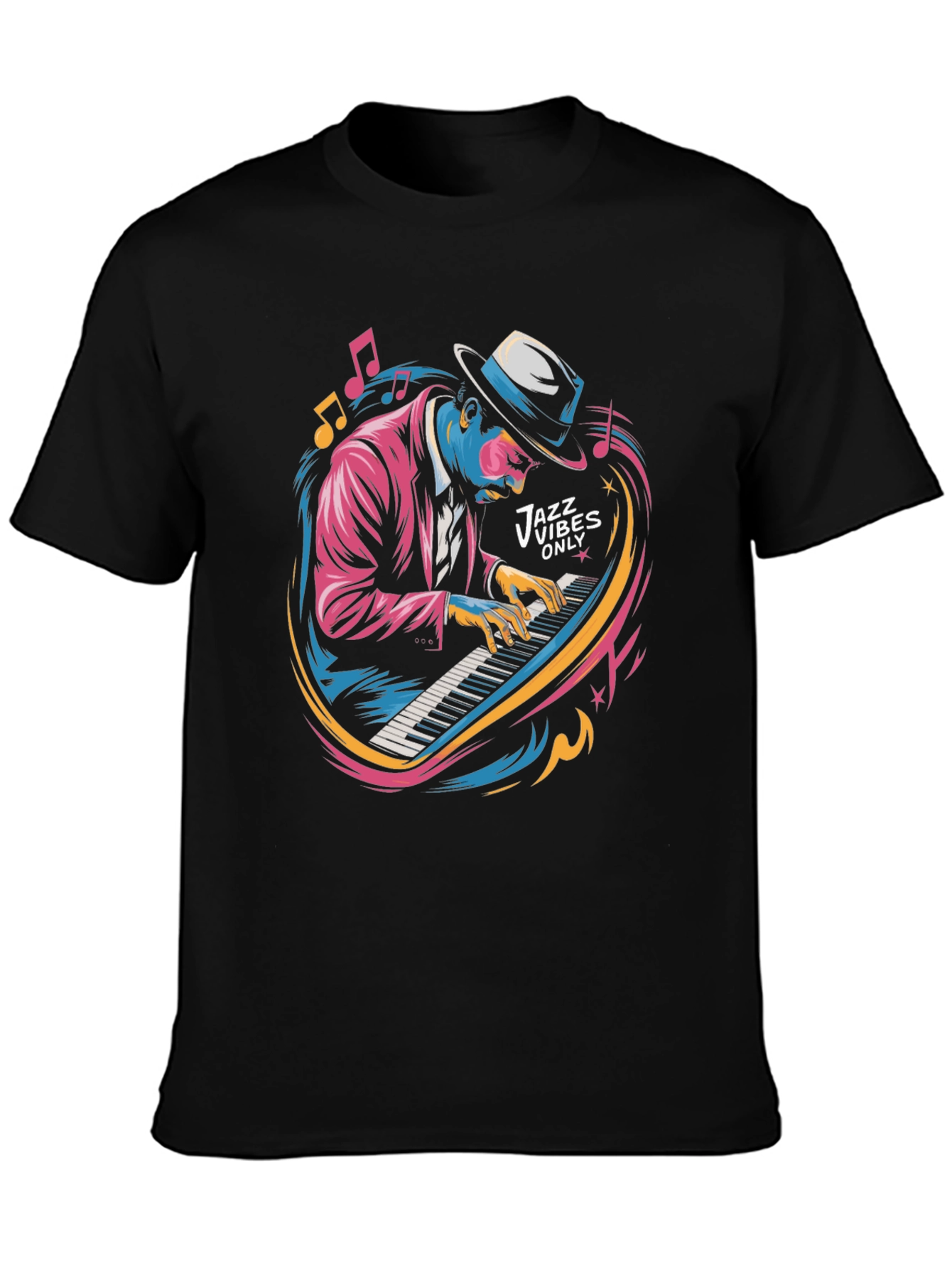 Jazz Vibes Only Graphic T-Shirt