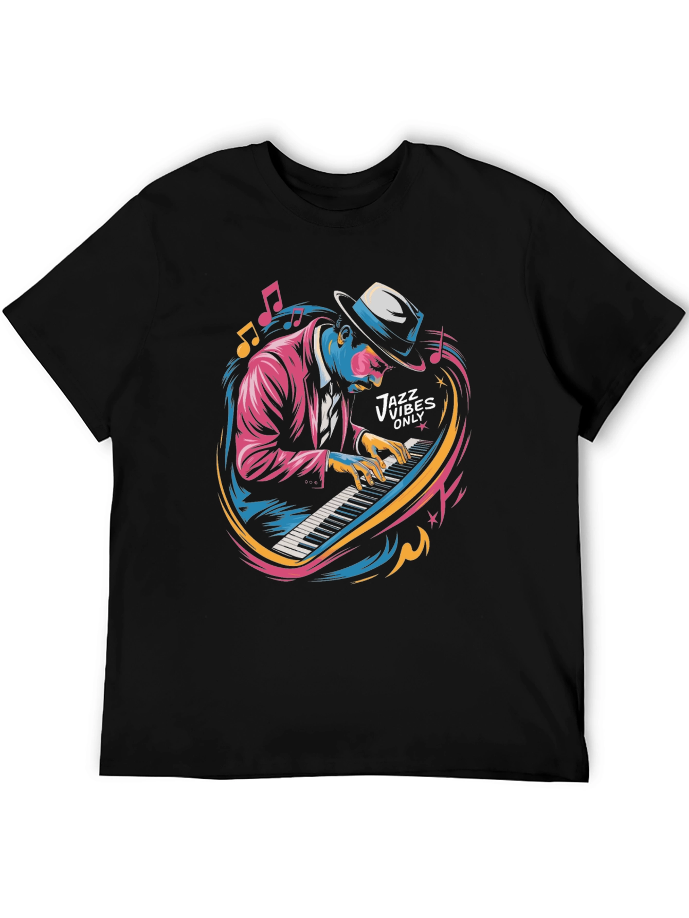 Jazz Vibes Only Graphic T-Shirt