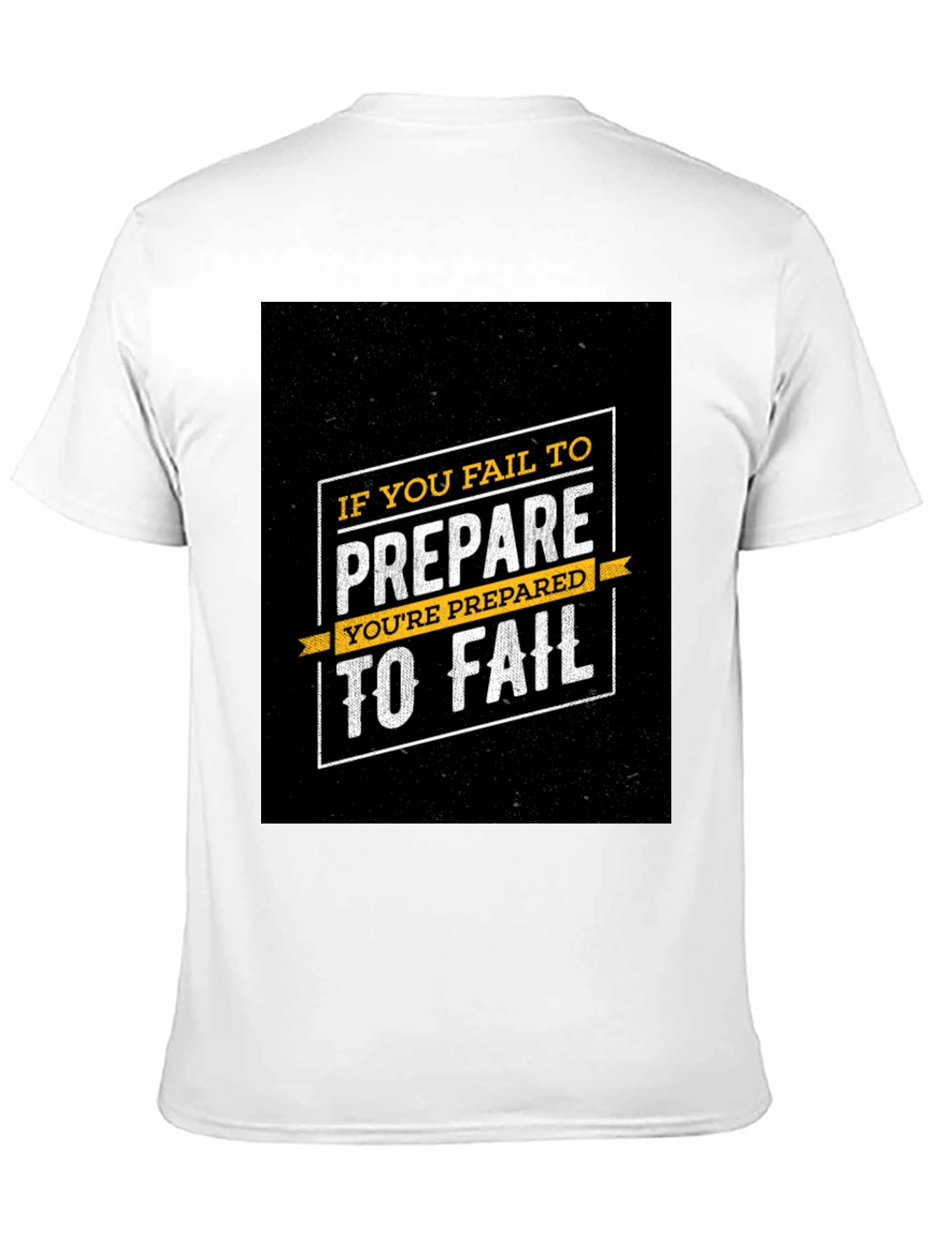 Motivational Quote T-Shirt - Prepare to Succeed