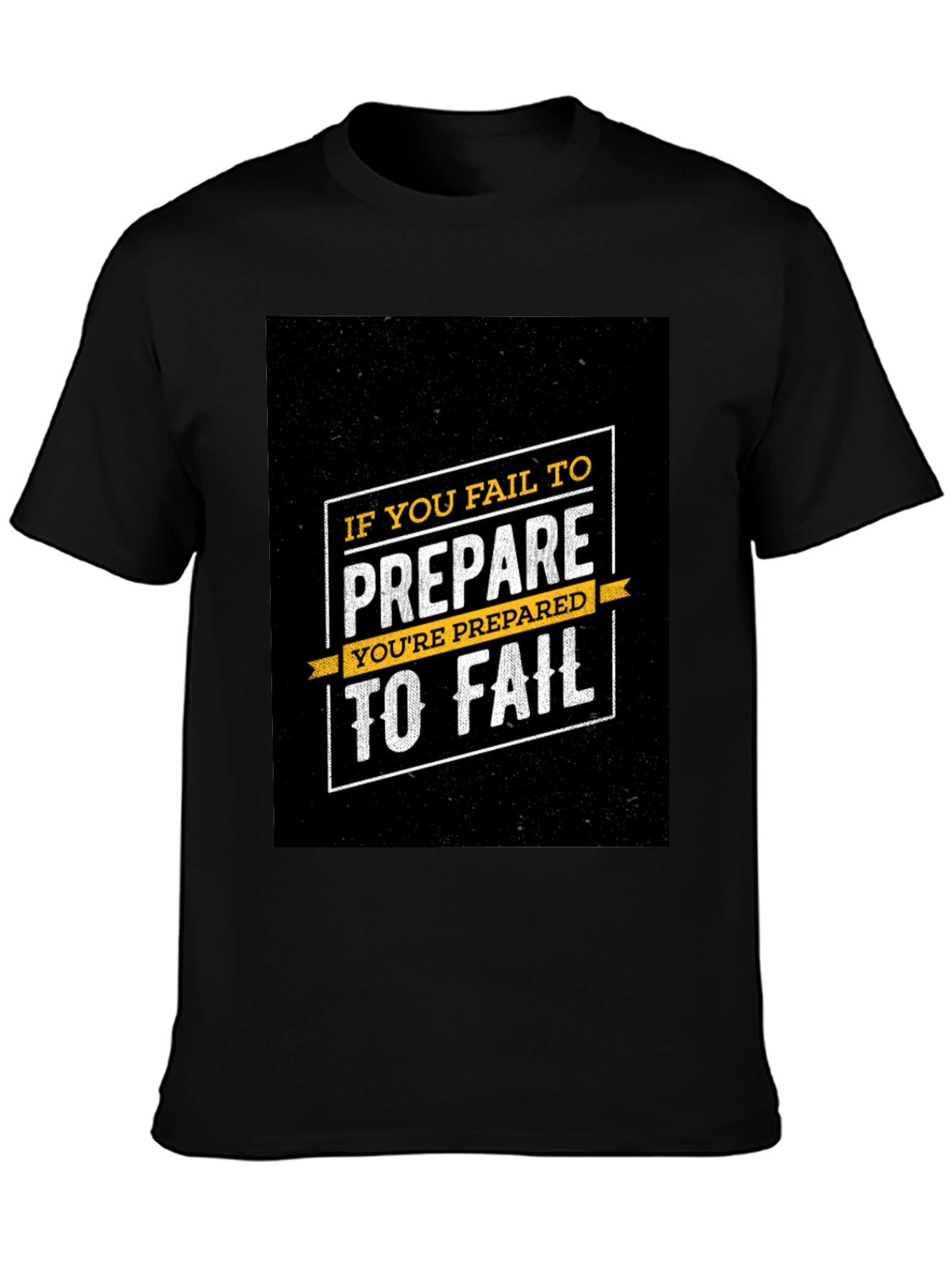 Motivational Quote T-Shirt - Prepare to Succeed