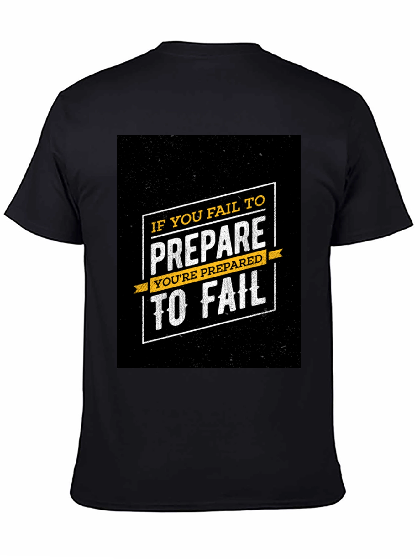 Motivational Quote T-Shirt - Prepare to Succeed