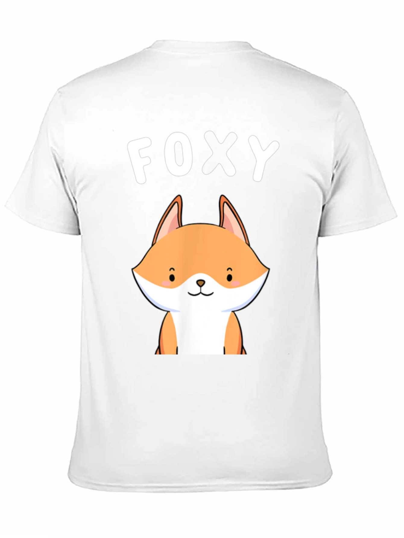 Foxy Graphic Tee - Cute Fox Design