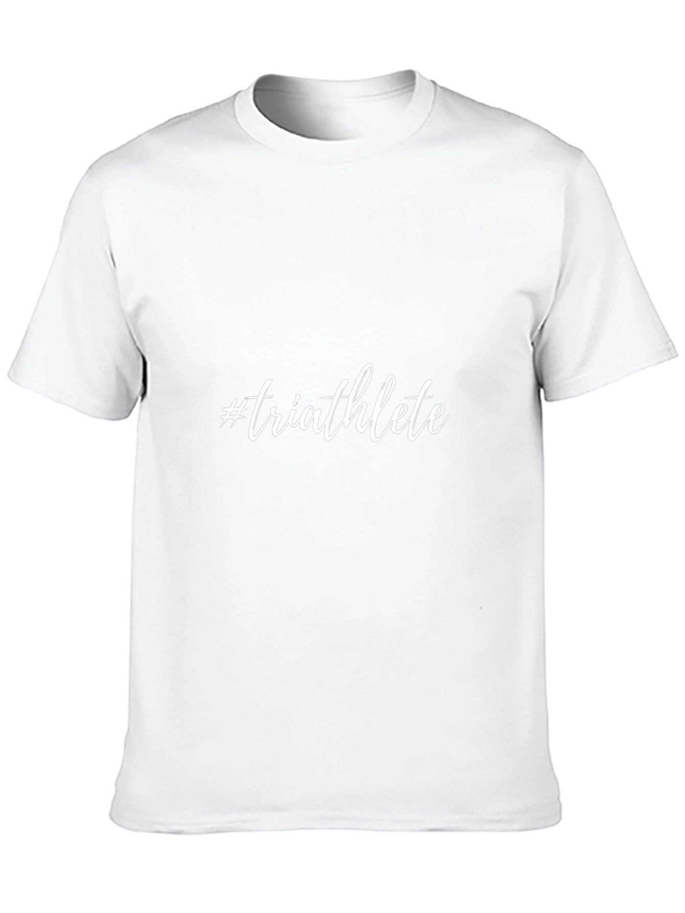 Triathlete Black T-Shirt | Stylish Sports Apparel