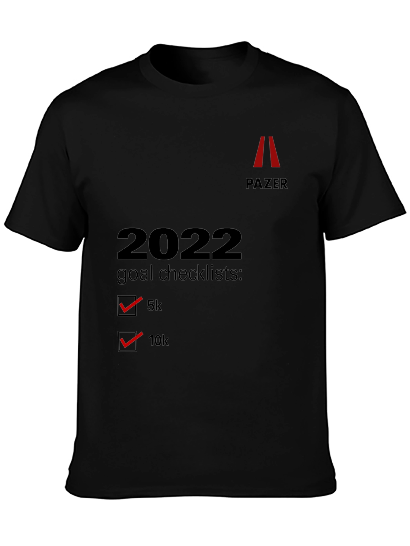 2022 Goals Checklist Graphic Tee