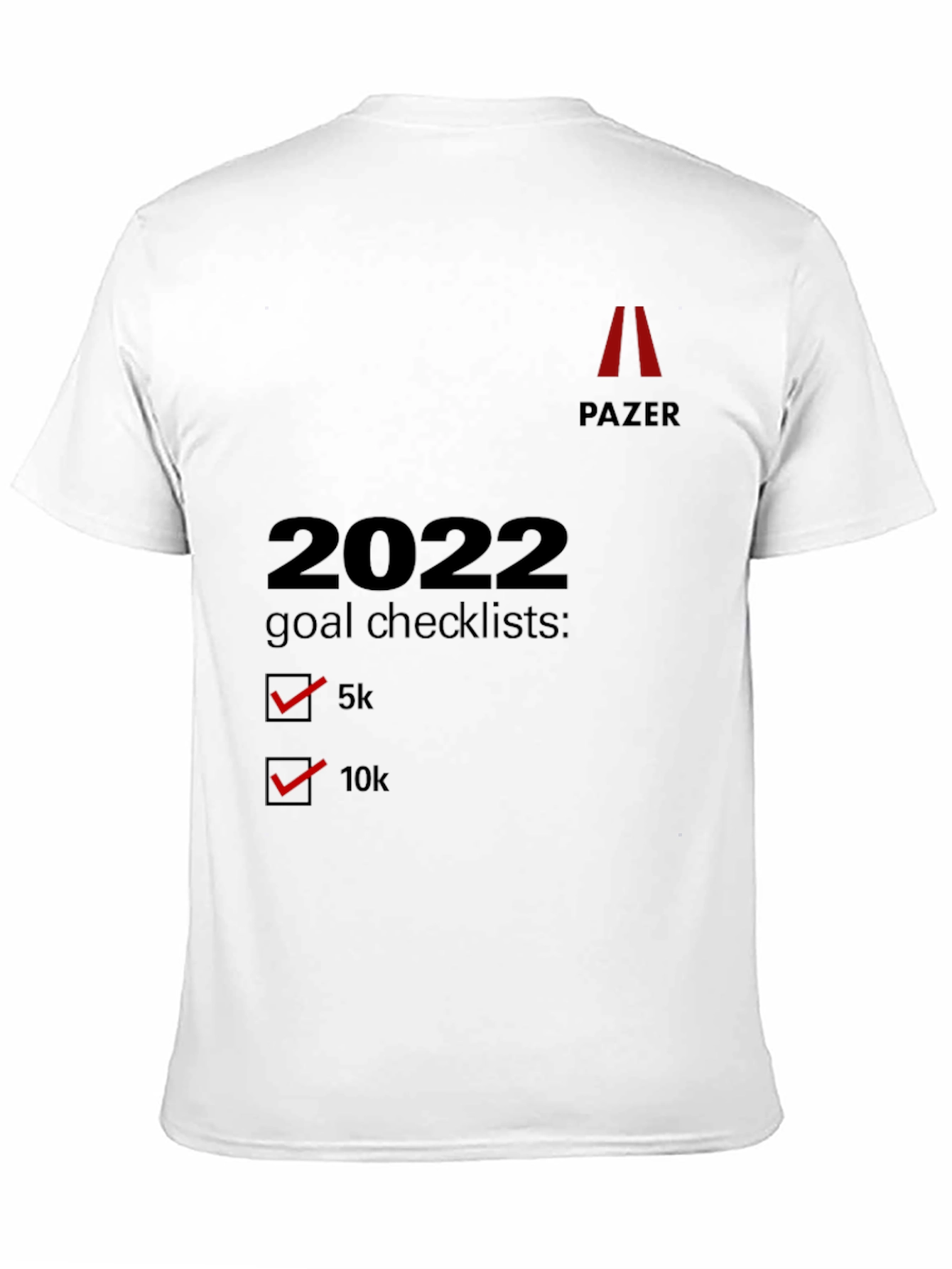 2022 Goals Checklist Graphic Tee