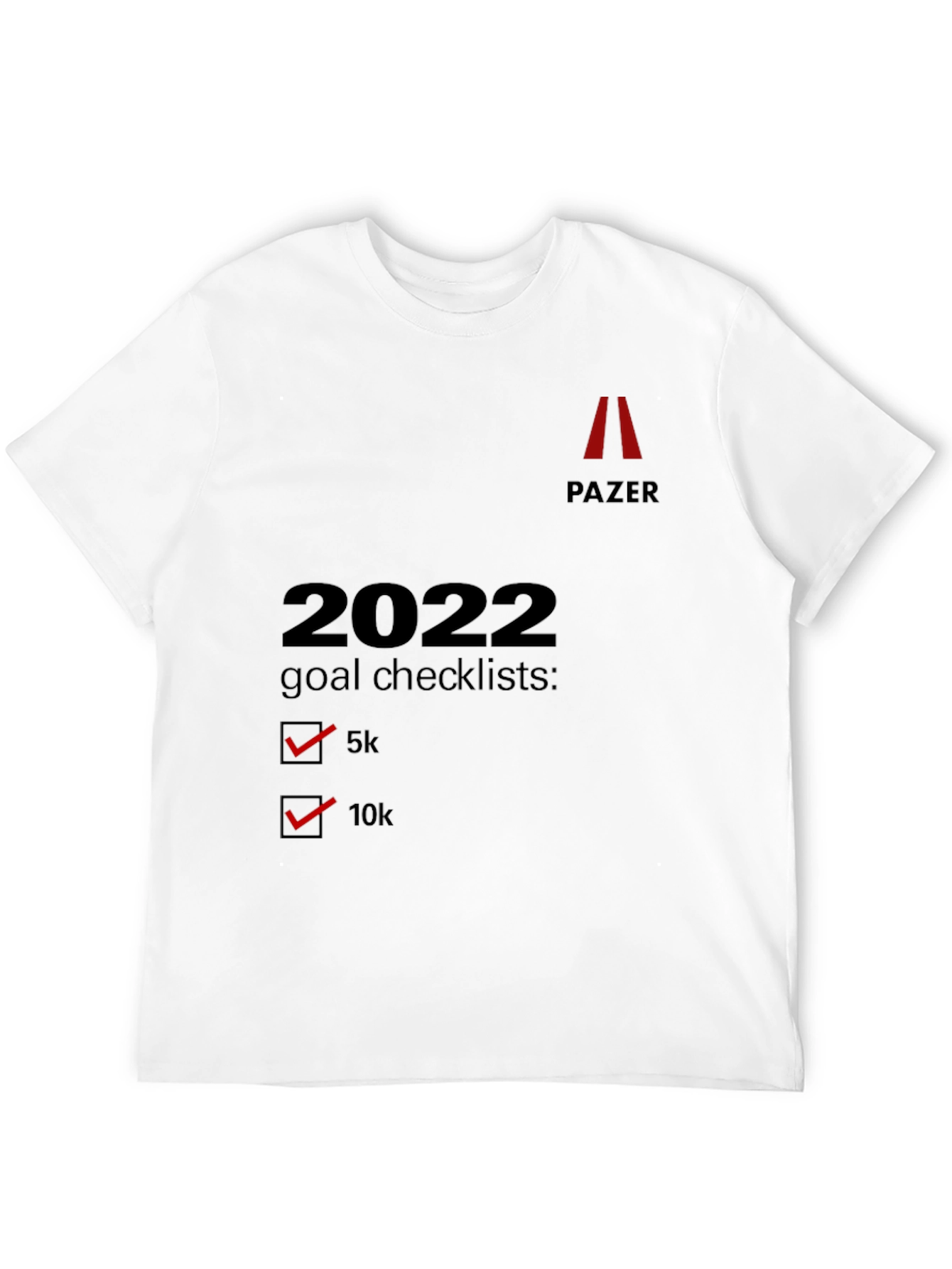 2022 Goals Checklist Graphic Tee