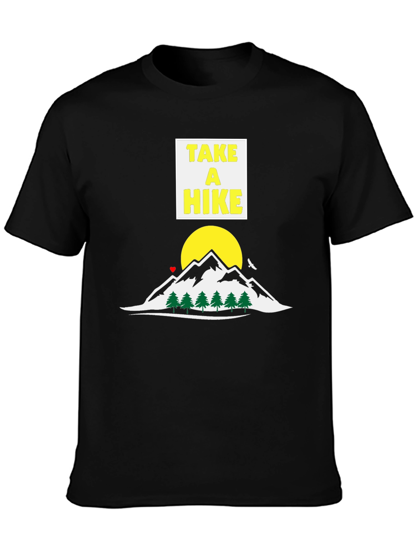 Take A Hike T-Shirt: Adventure Mountain Graphic Tee