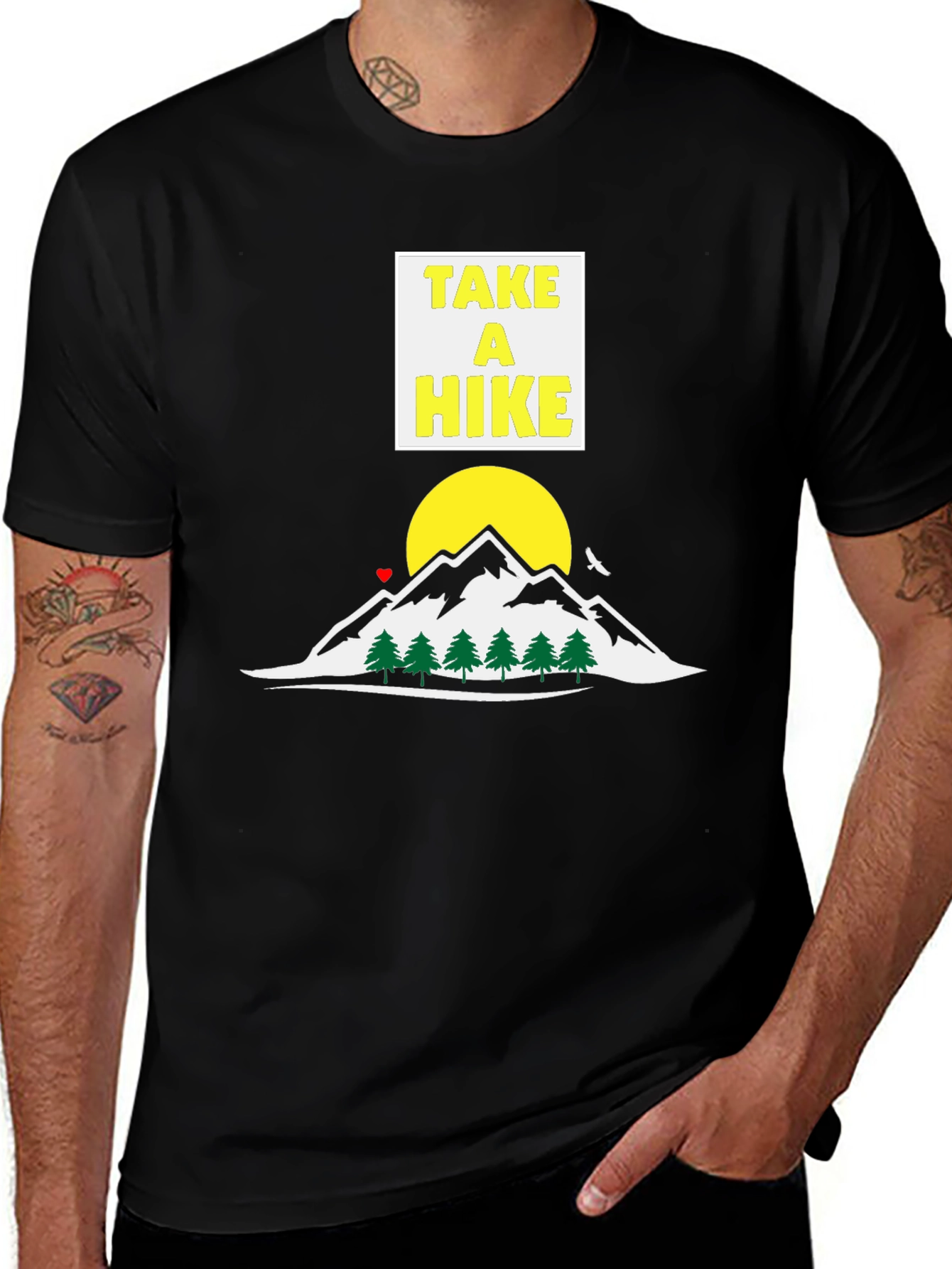 Take A Hike T-Shirt: Adventure Mountain Graphic Tee