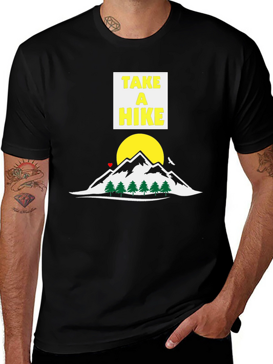Take A Hike T-Shirt: Adventure Mountain Graphic Tee