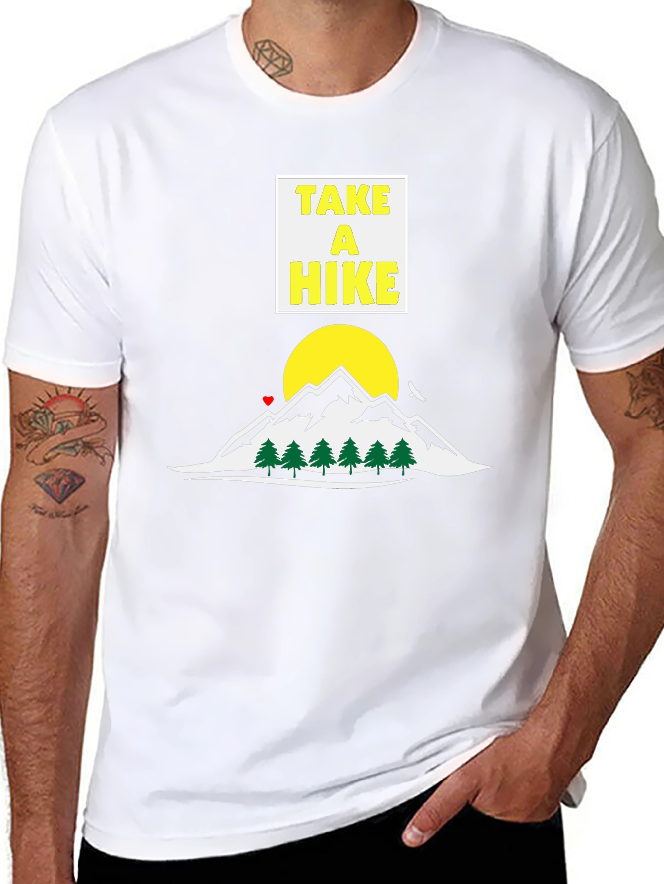 Take A Hike T-Shirt: Adventure Mountain Graphic Tee