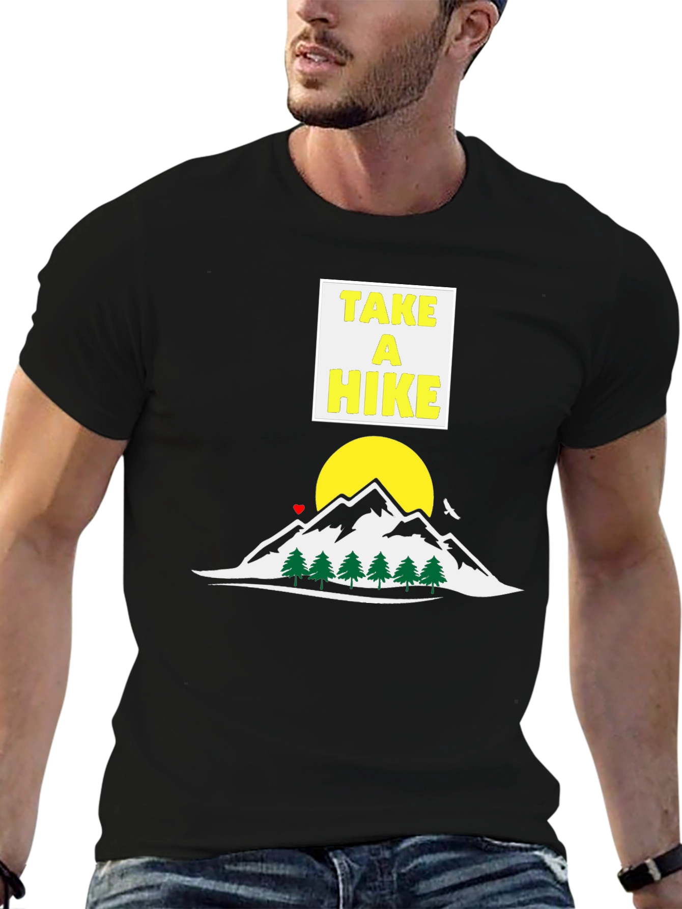 Take A Hike T-Shirt: Adventure Mountain Graphic Tee