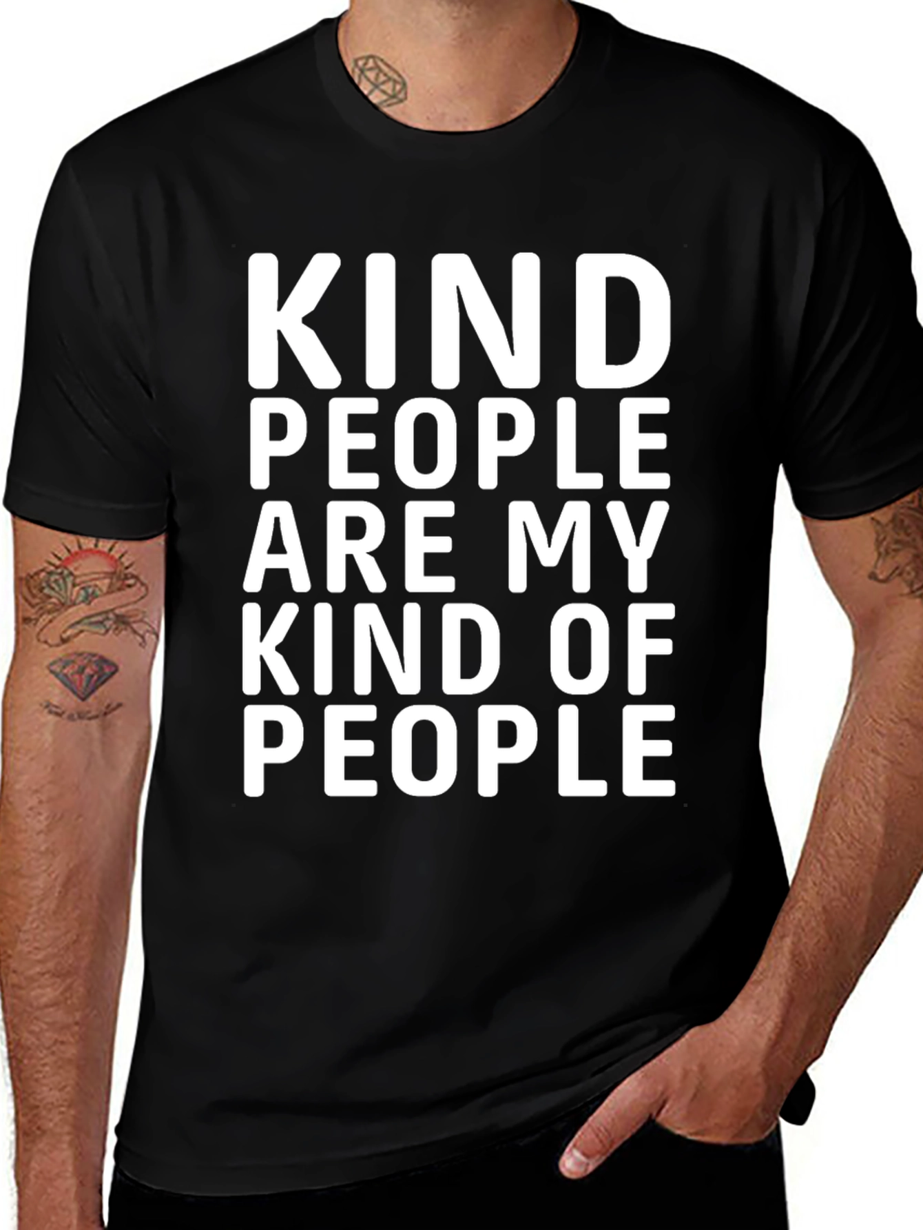 Kind People Graphic Tee - Unisex Cotton T-Shirt