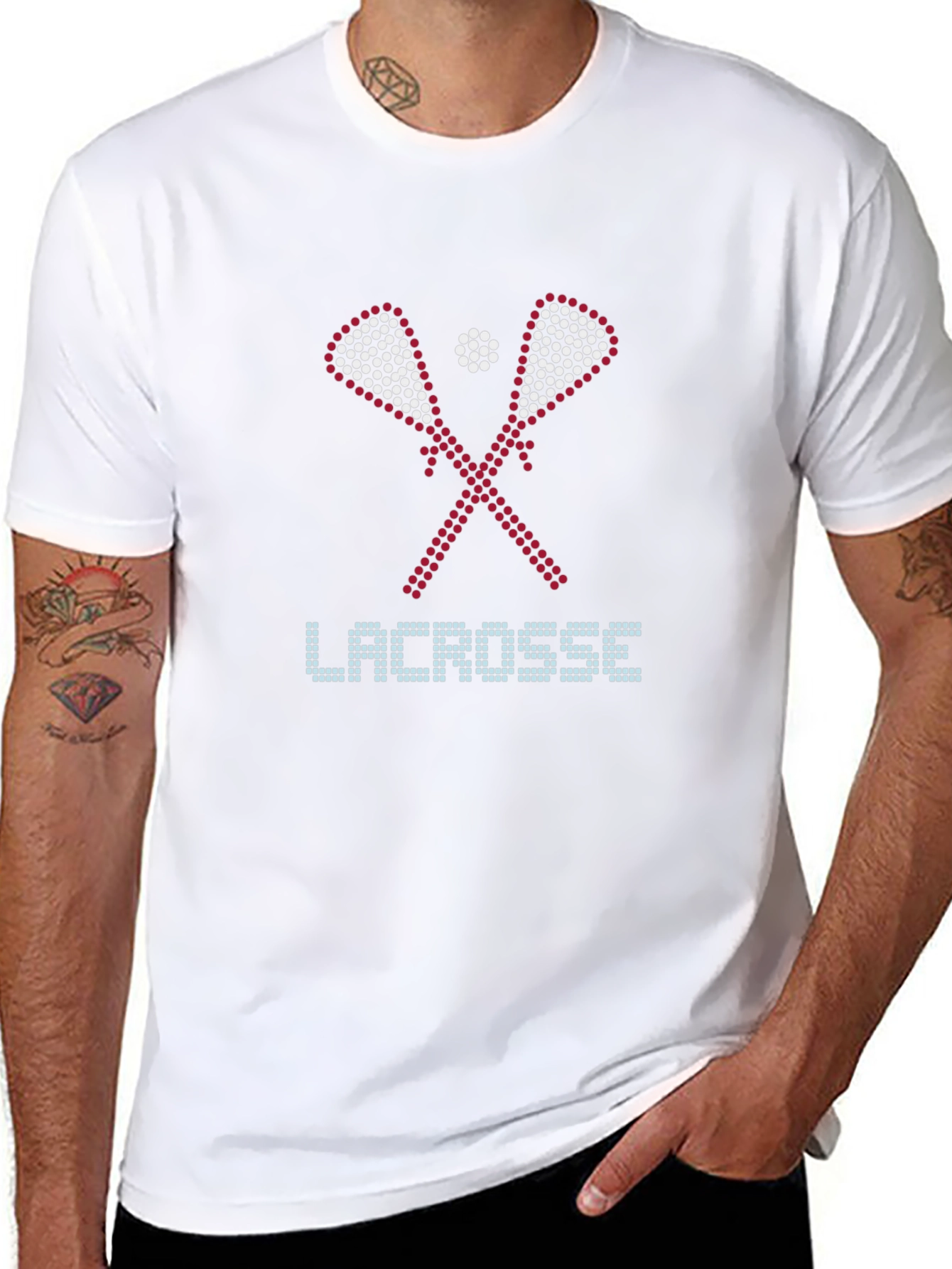 Lacrosse Graphic Tee - Sporty Casual Wear
