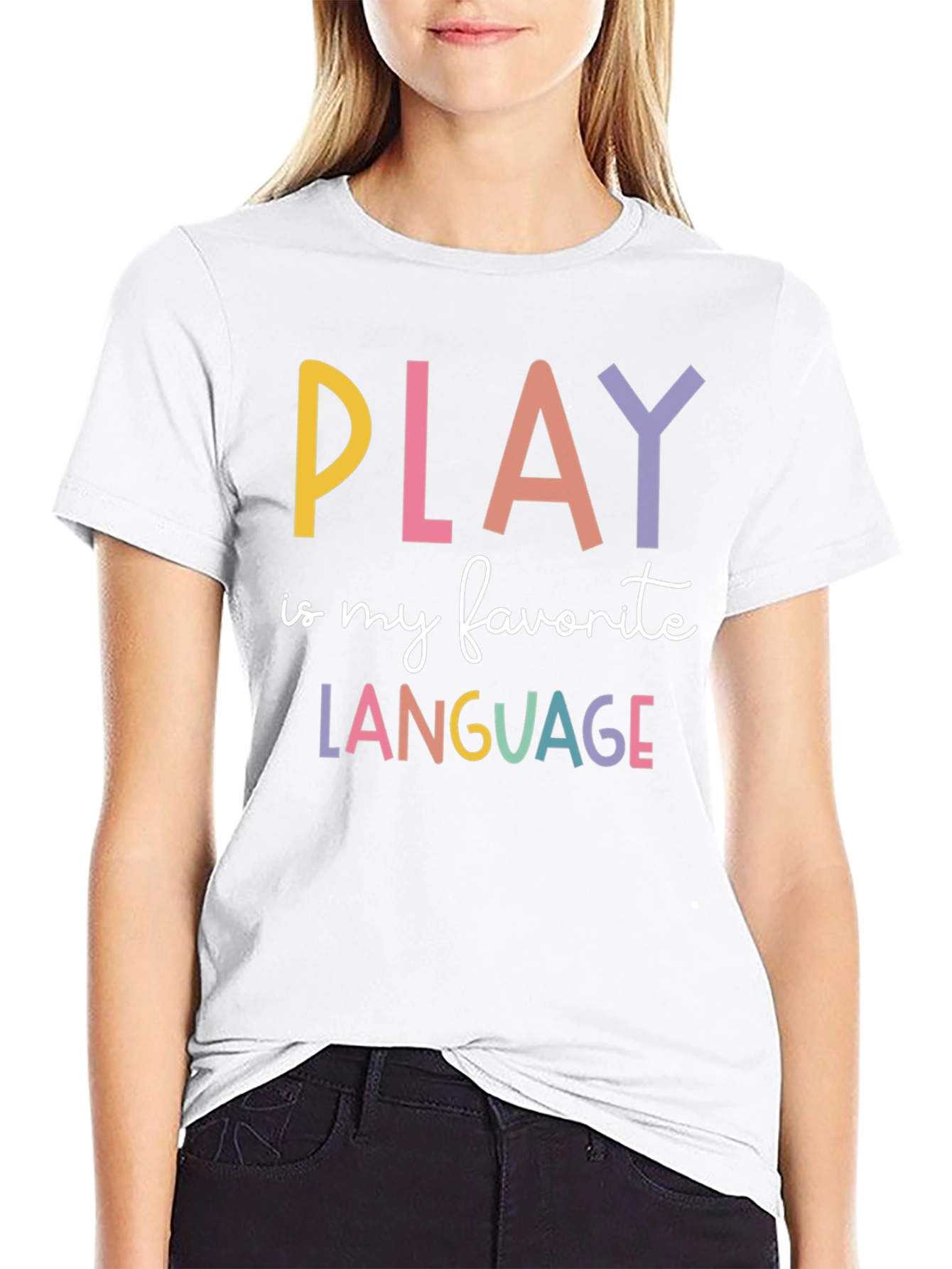 Play is My Favorite Language Graphic Tee