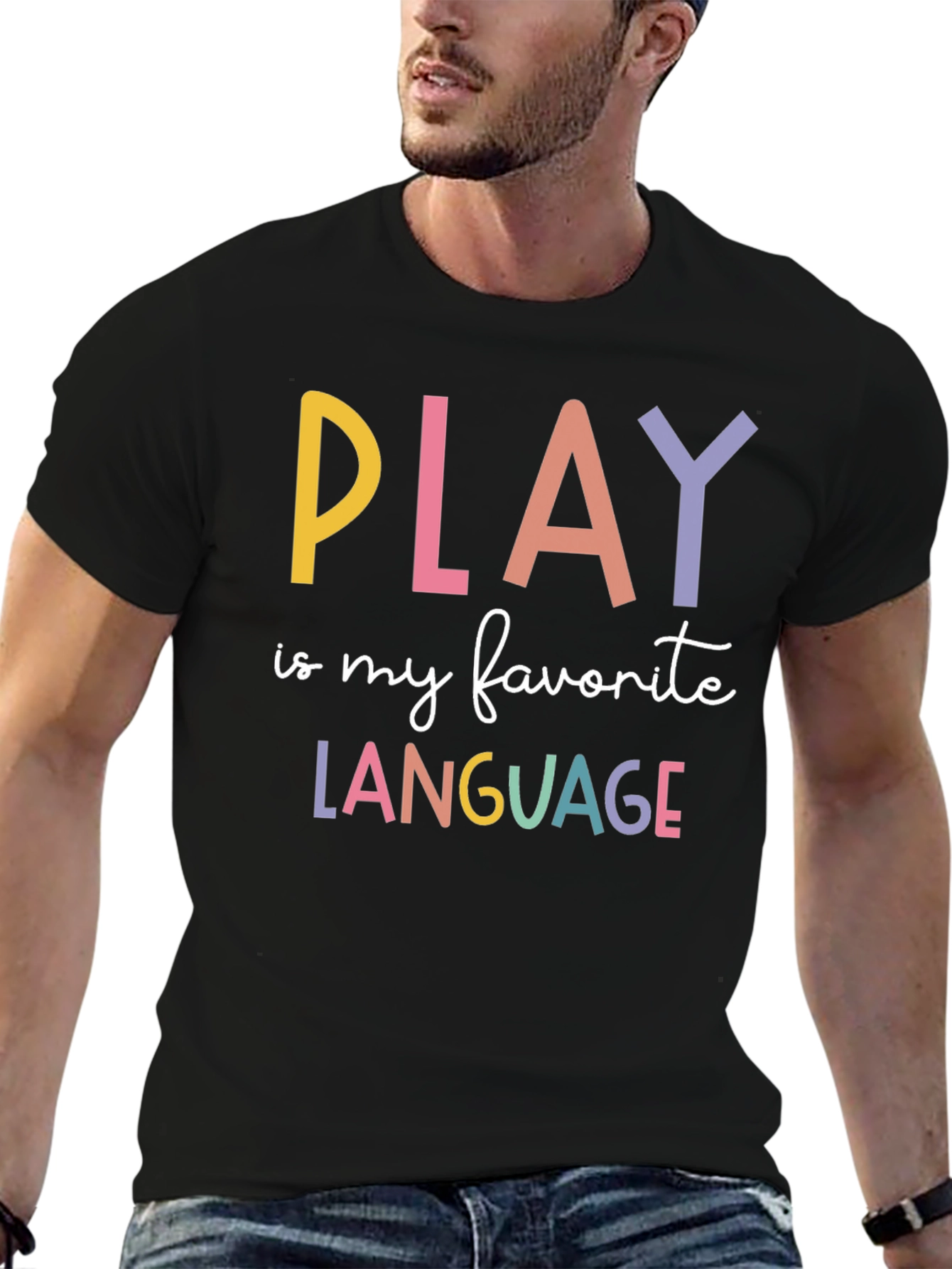Play is My Favorite Language Graphic Tee