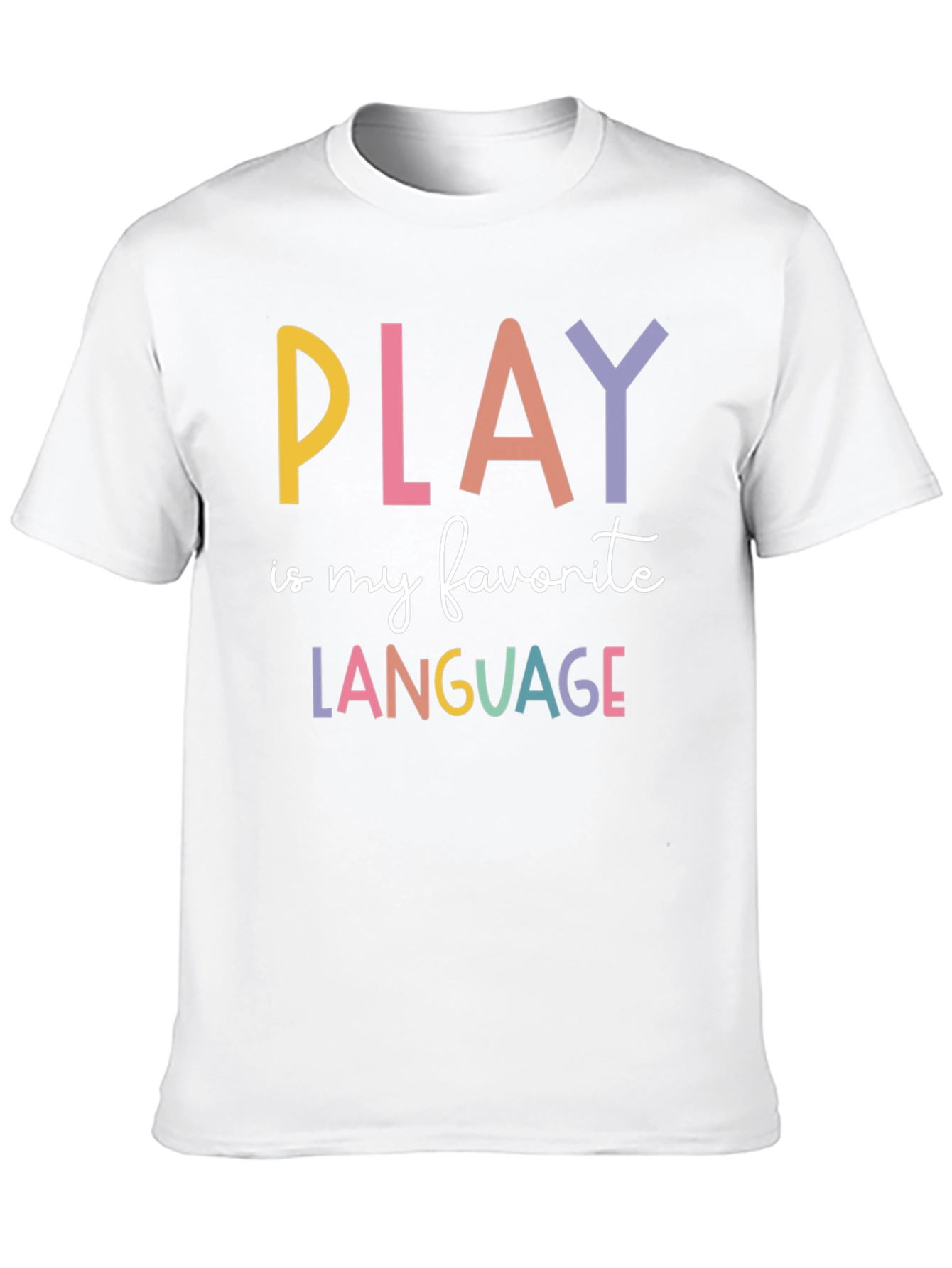 Play is My Favorite Language Graphic Tee