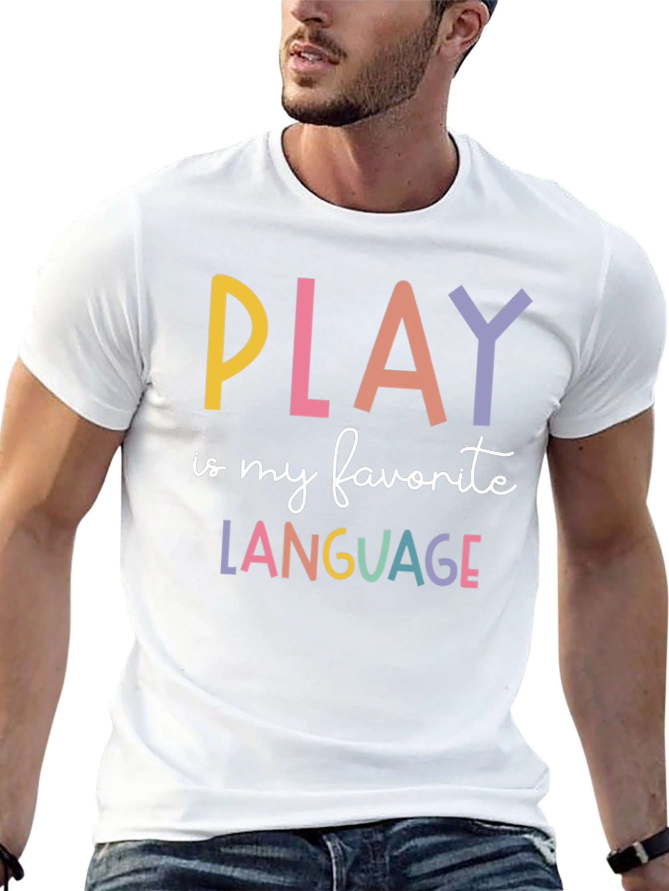 Play is My Favorite Language Graphic Tee