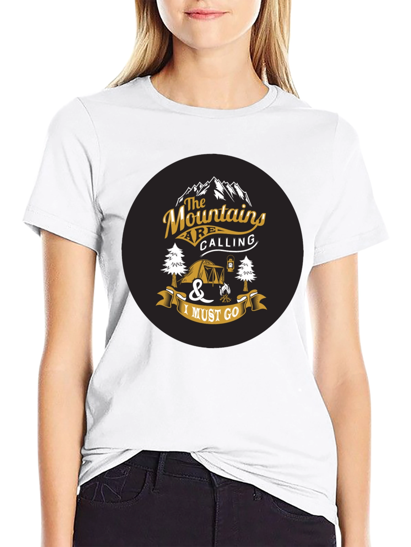 Mountains Are Calling Graphic Tee