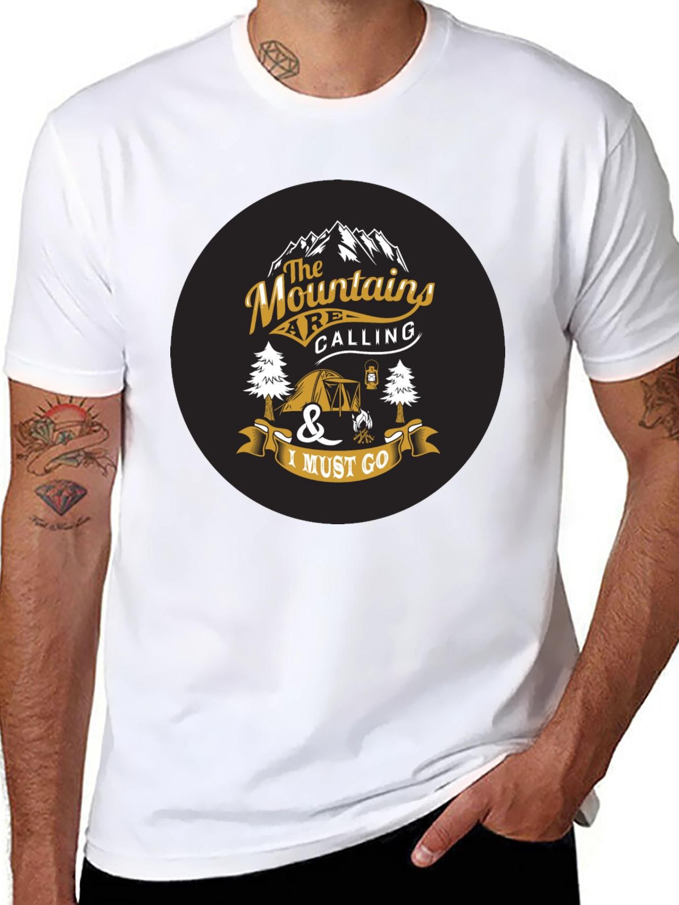 Mountains Are Calling Graphic Tee