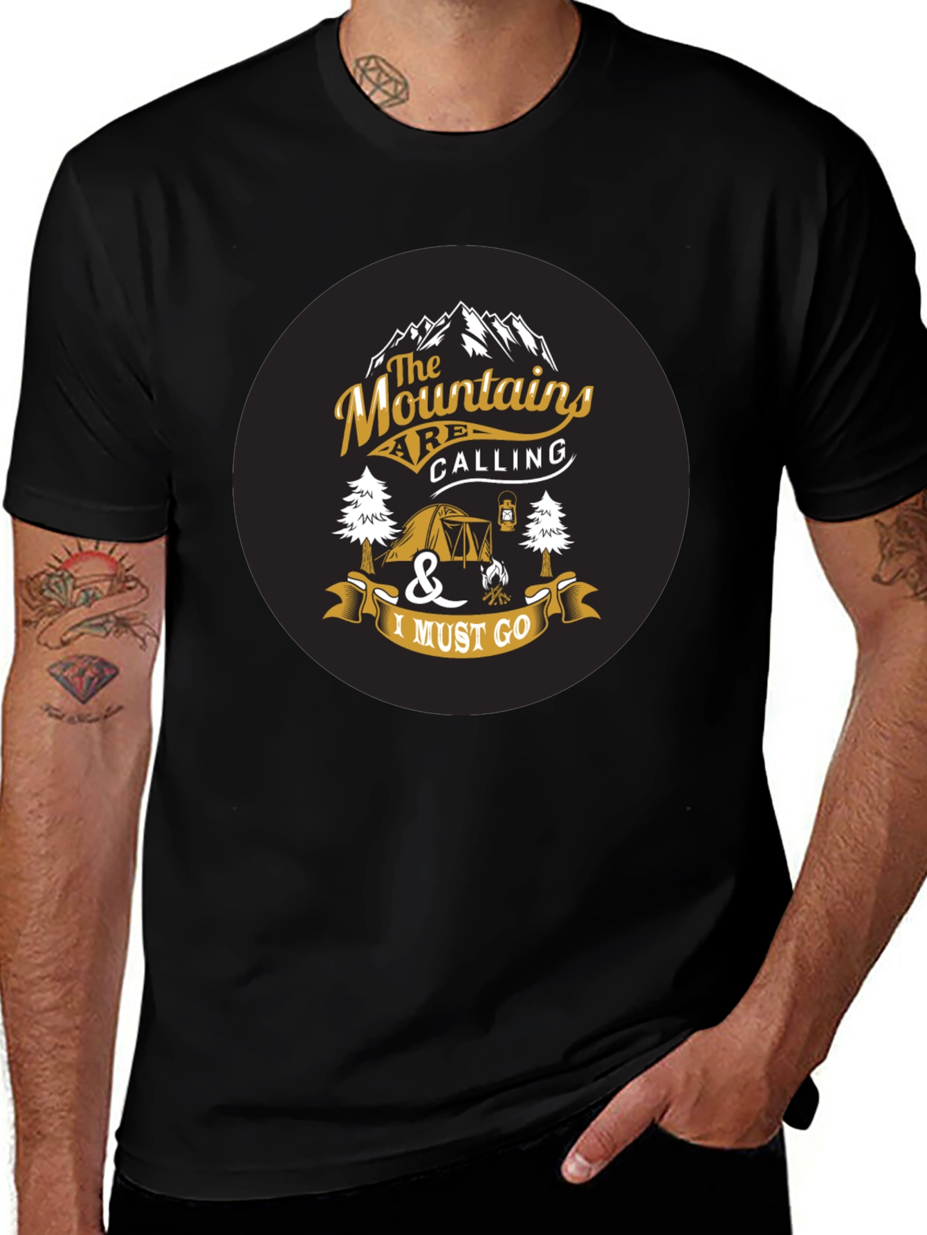 Mountains Are Calling Graphic Tee
