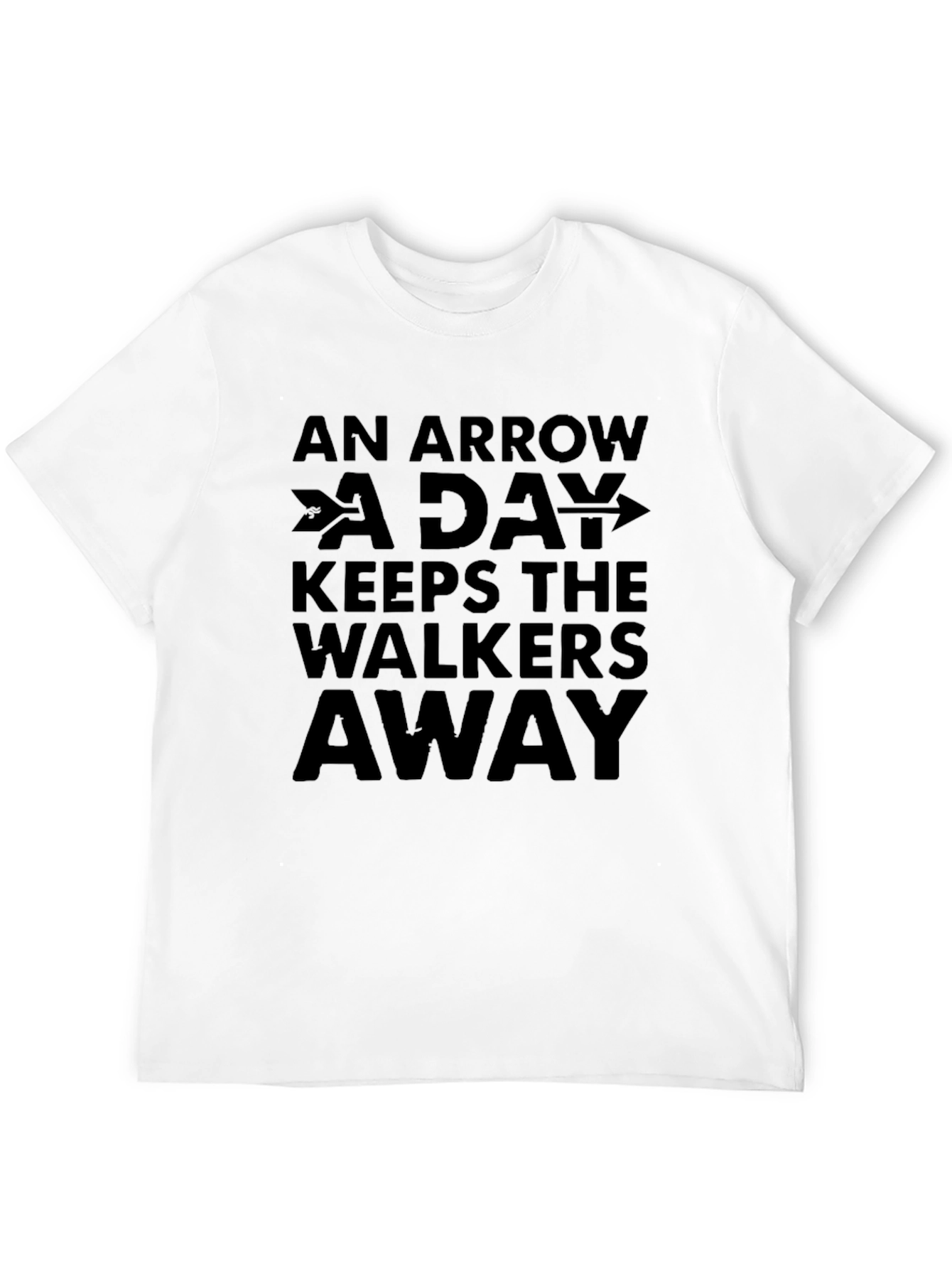 Arrow A Day Keeps Walkers Away Graphic Tee