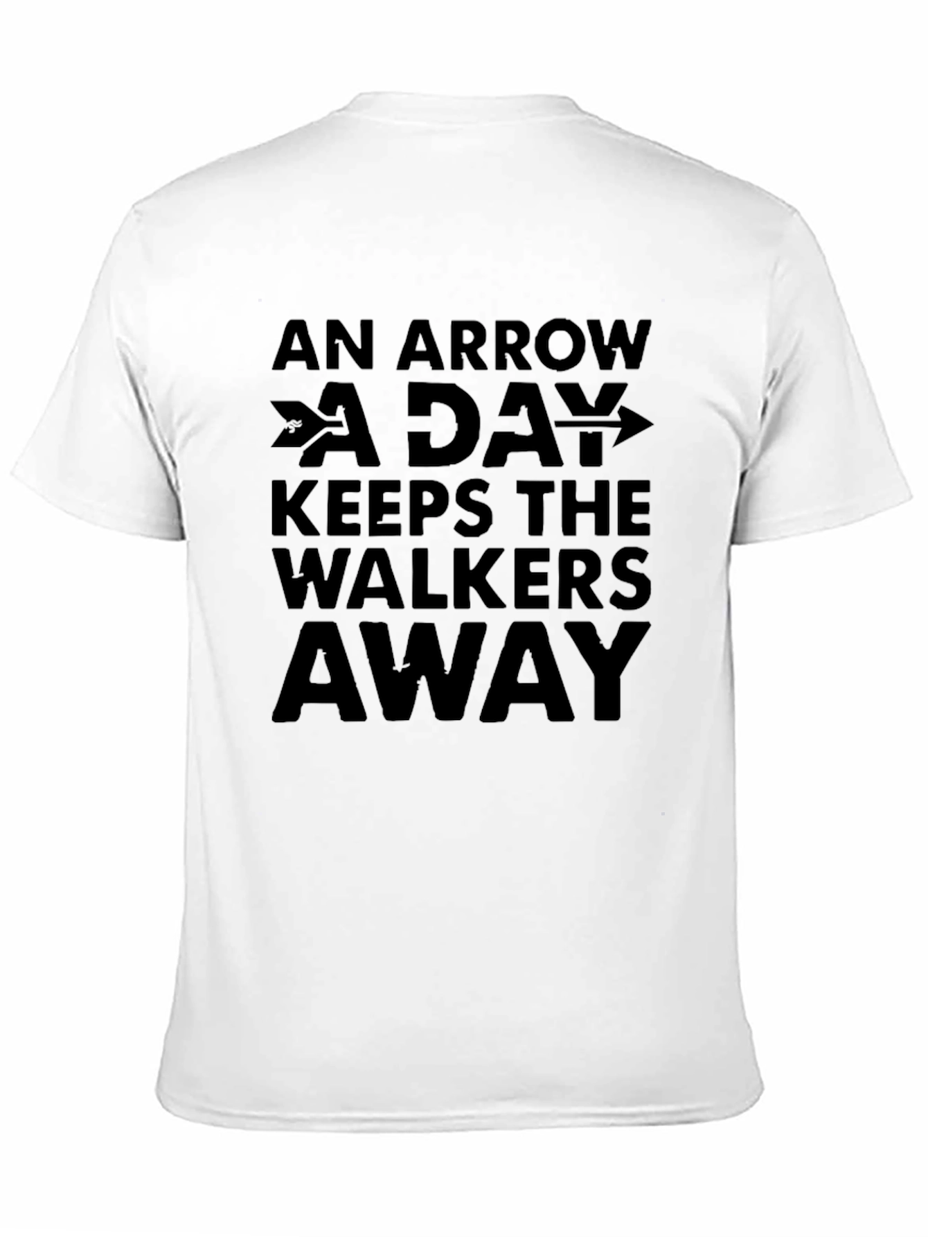 Arrow A Day Keeps Walkers Away Graphic Tee