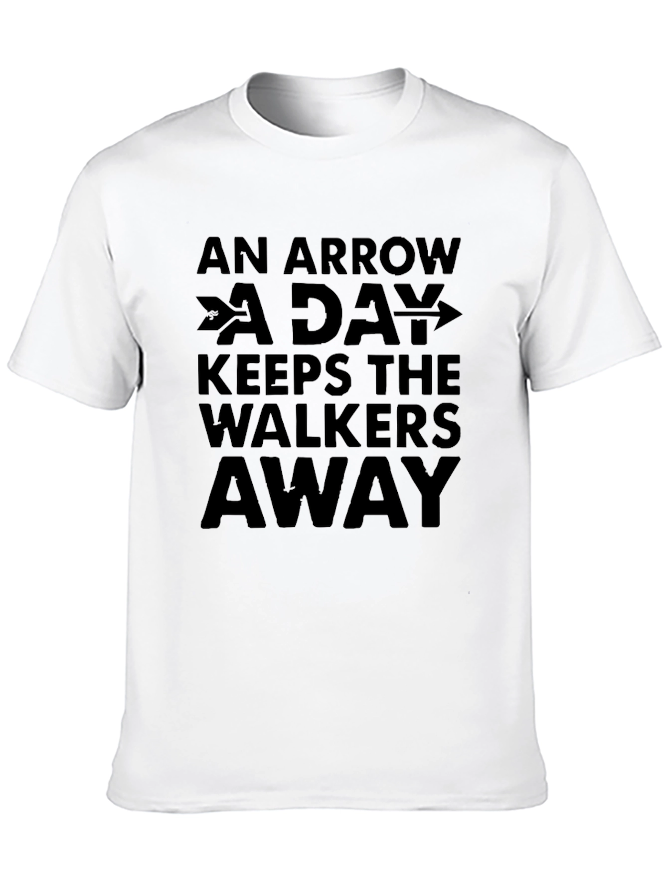 Arrow A Day Keeps Walkers Away Graphic Tee