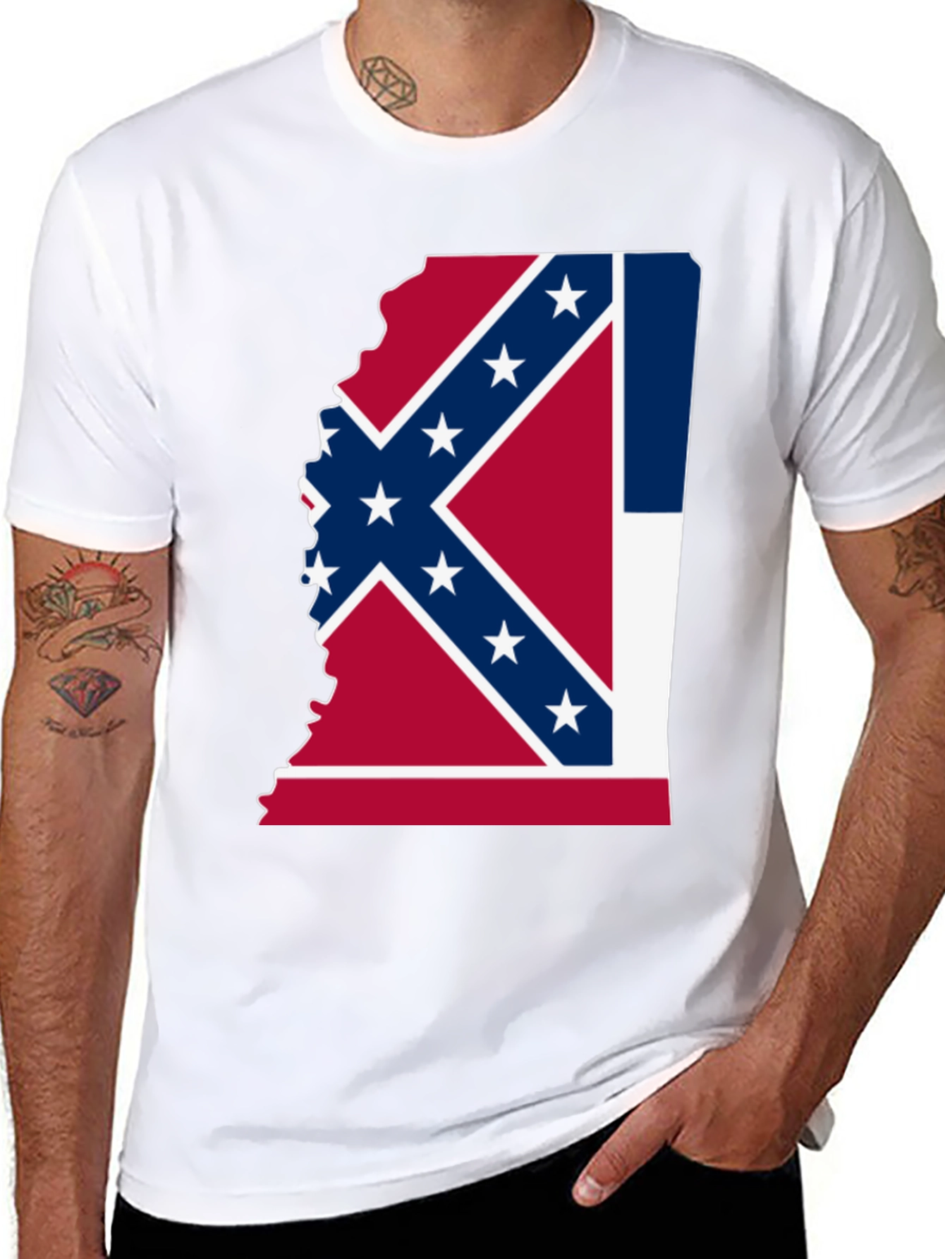 Mississippi State Flag T-Shirt