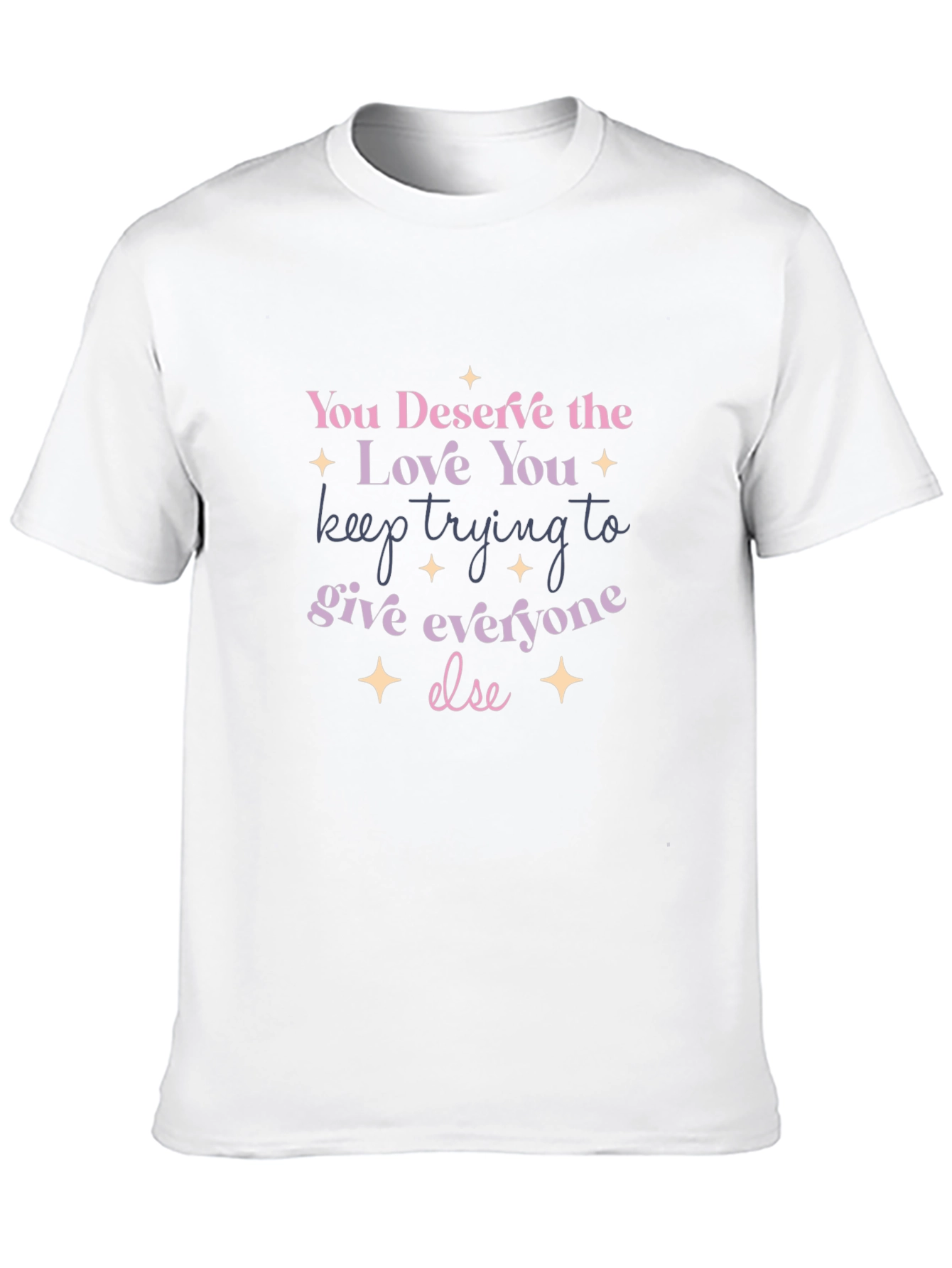 Deserve Love Graphic Tee - Unisex Black Shirt