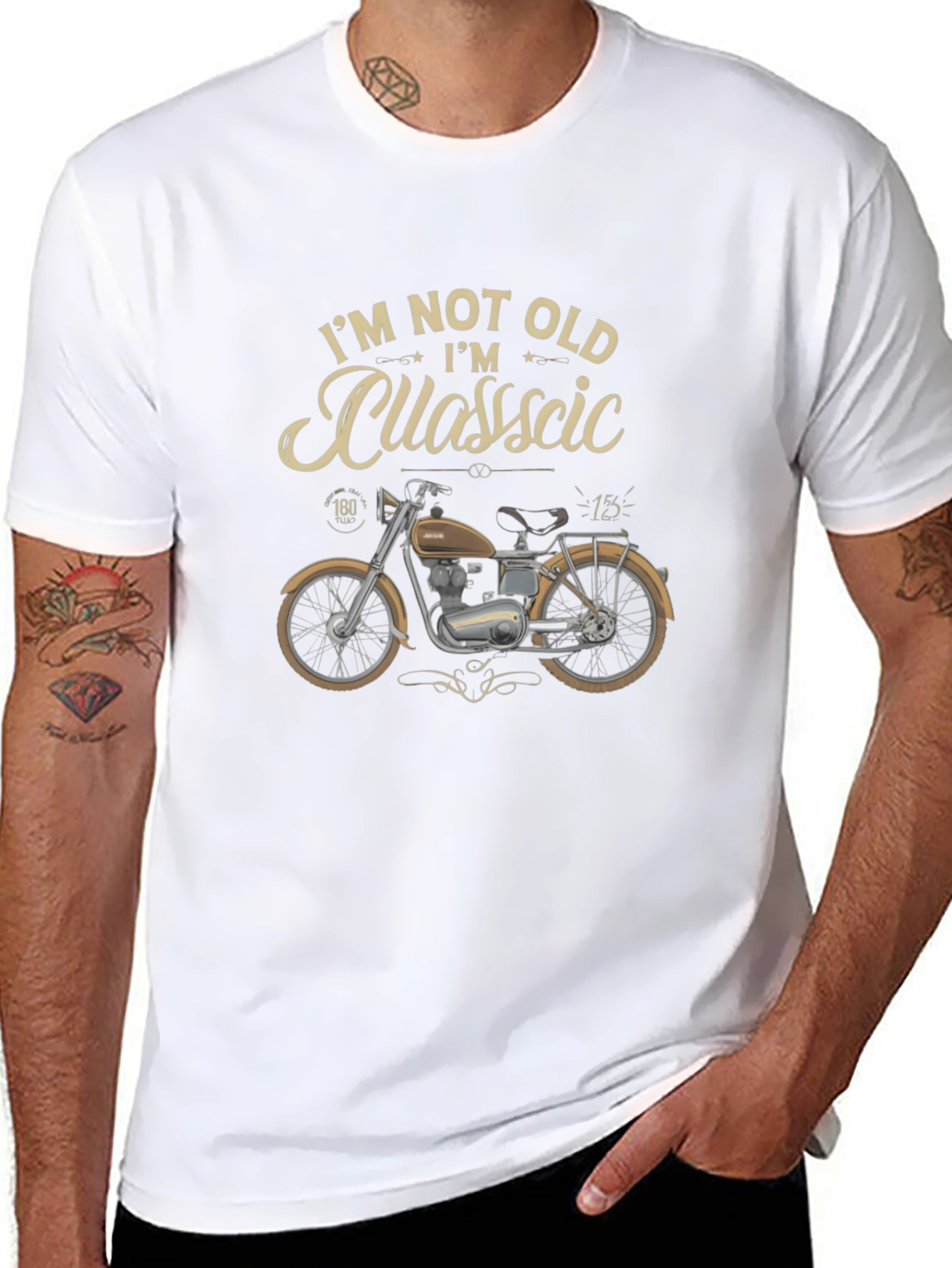 Im Not Old Im Classic Motorcycle T-Shirt