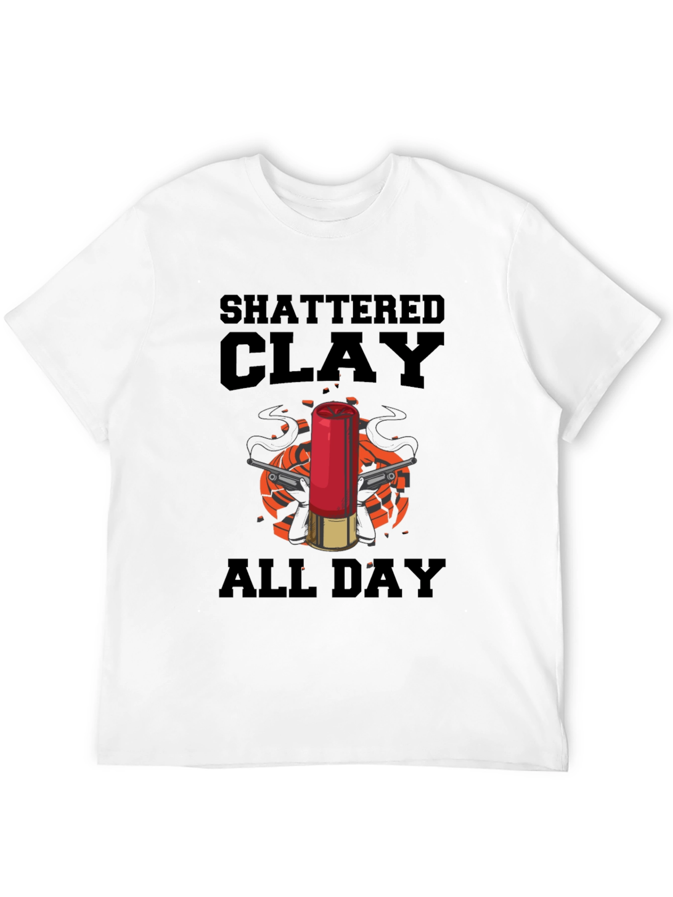Shattered Clay All Day Graphic T-Shirt