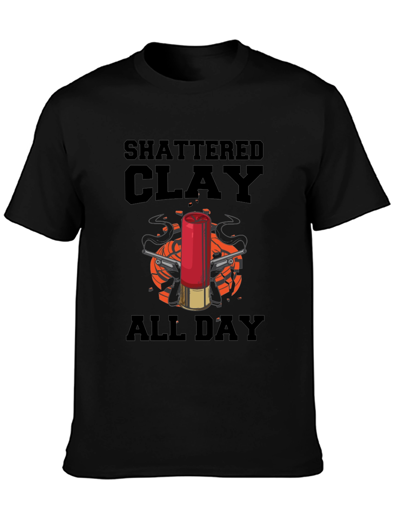 Shattered Clay All Day Graphic T-Shirt