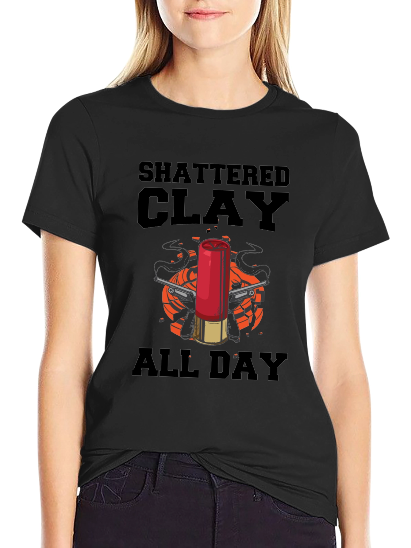 Shattered Clay All Day Graphic T-Shirt