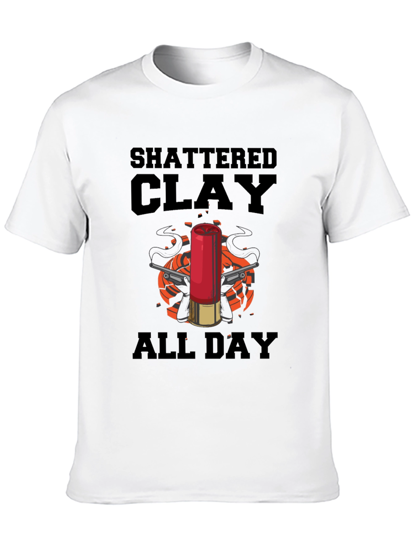 Shattered Clay All Day Graphic T-Shirt