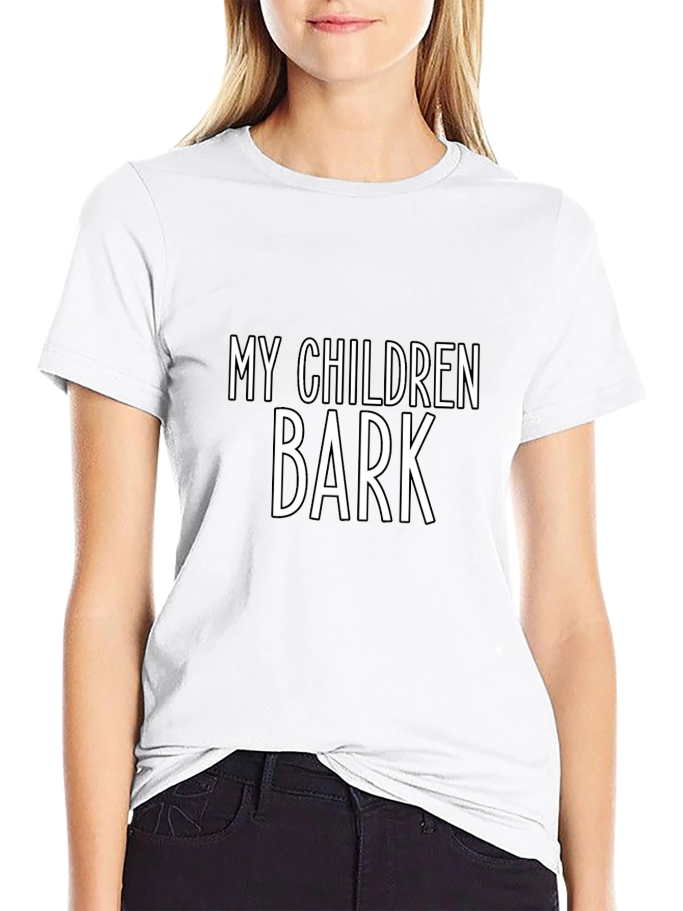 My Children Bark T-Shirt - Funny Dog Lover Tee