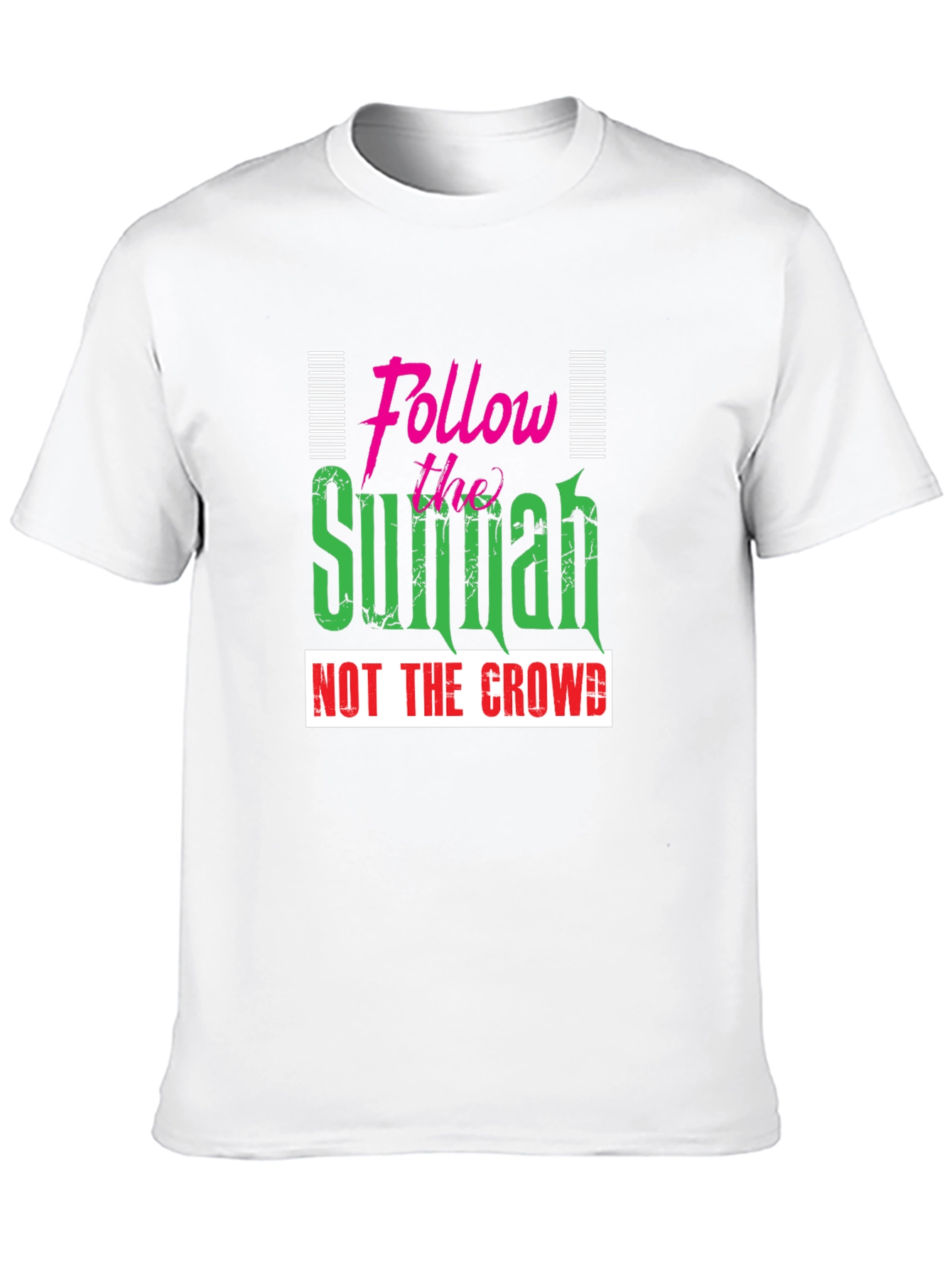Follow The Sunnah Graphic Tee - Black
