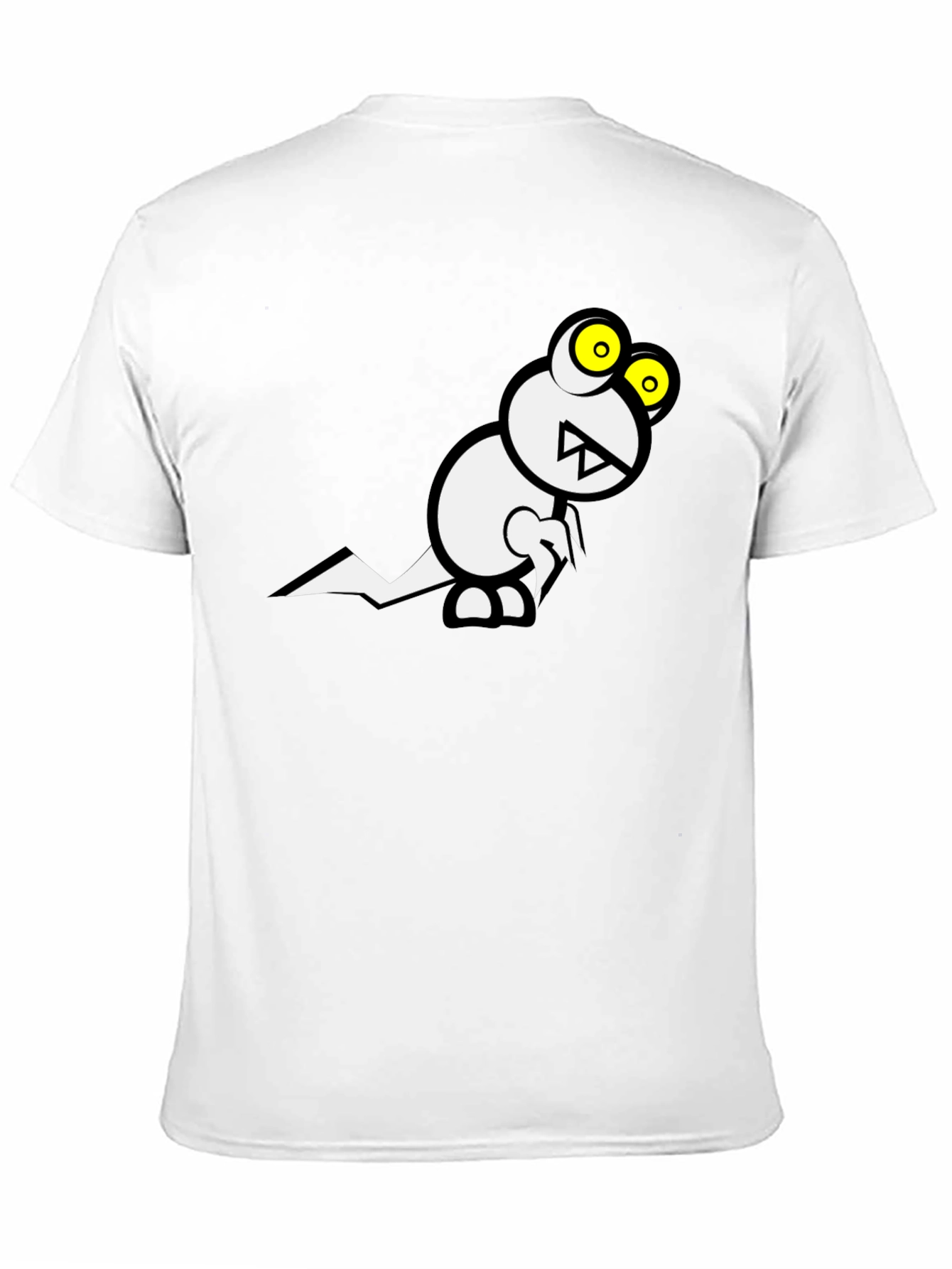 Monster Graphic Black Tee