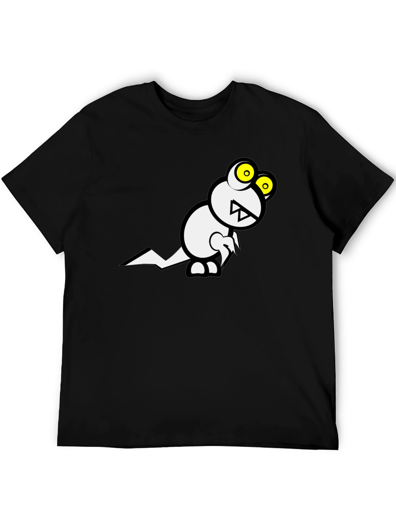 Monster Graphic Black Tee
