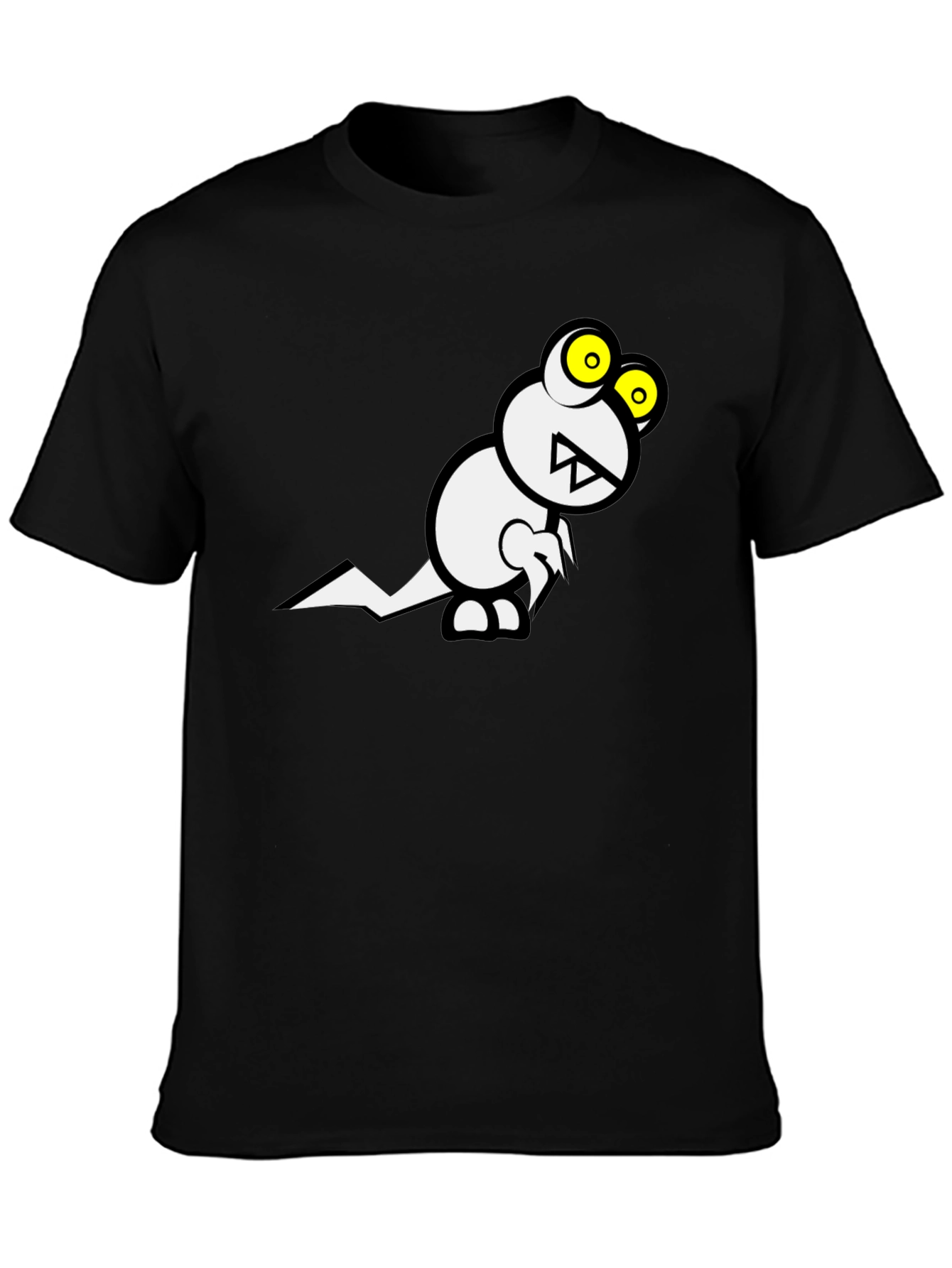 Monster Graphic Black Tee