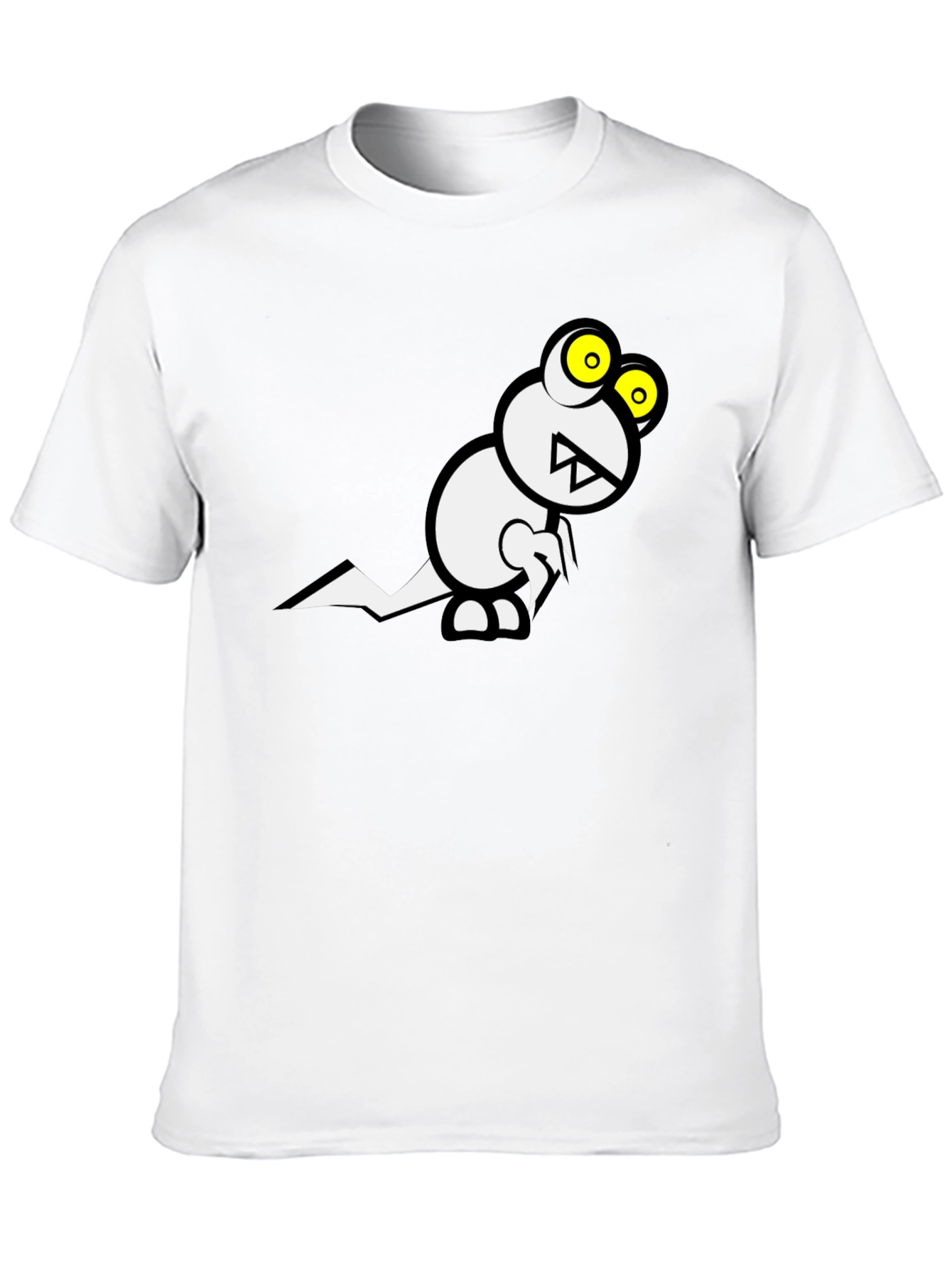 Monster Graphic Black Tee