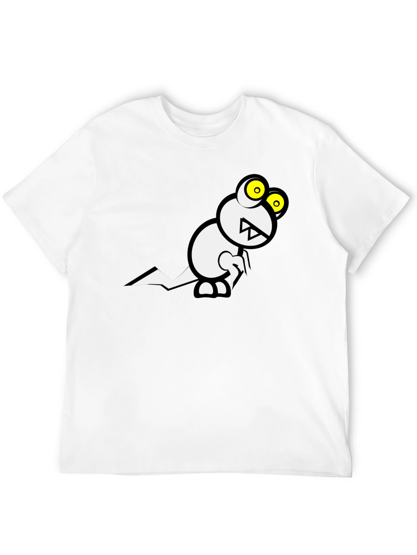 Monster Graphic Black Tee
