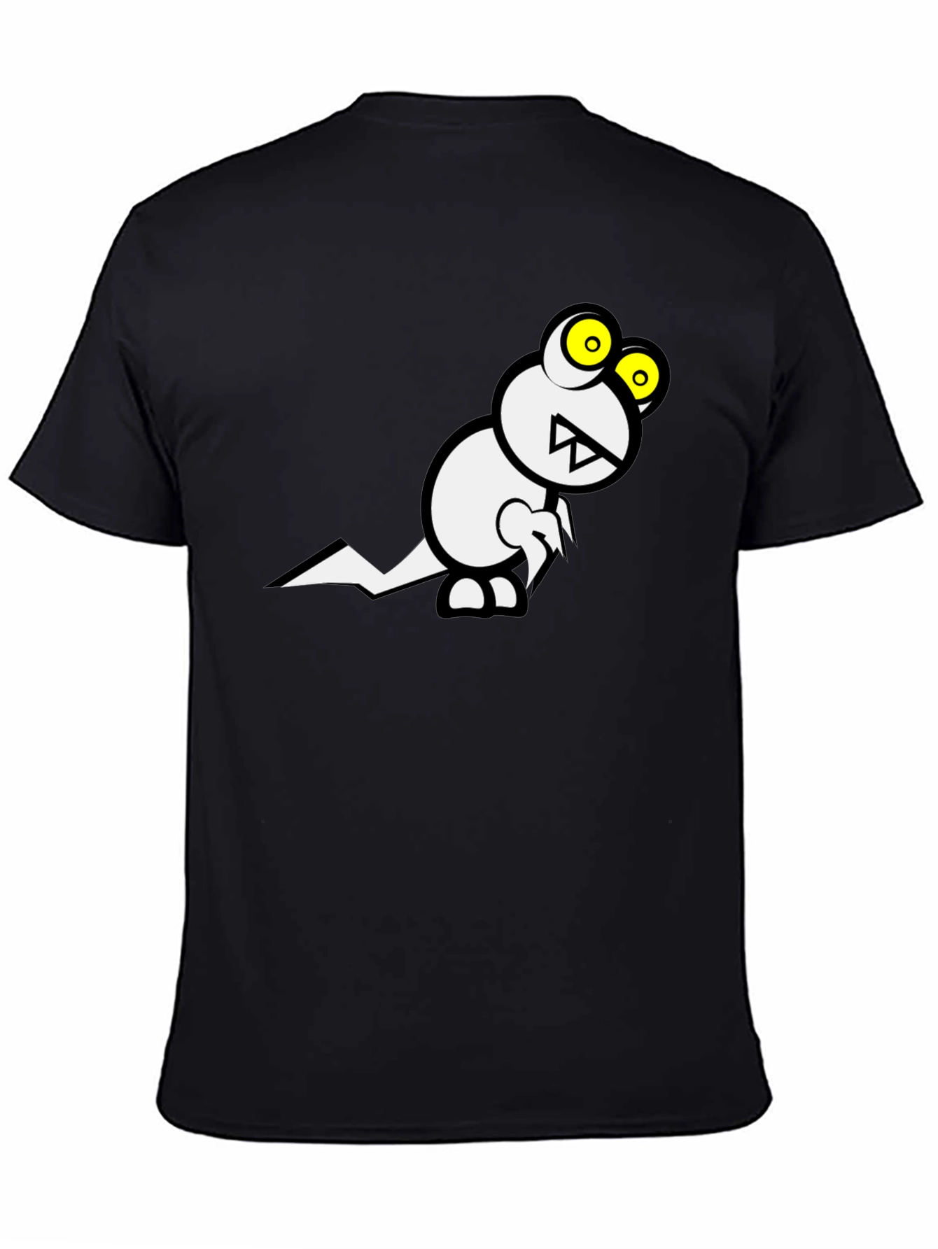 Monster Graphic Black Tee