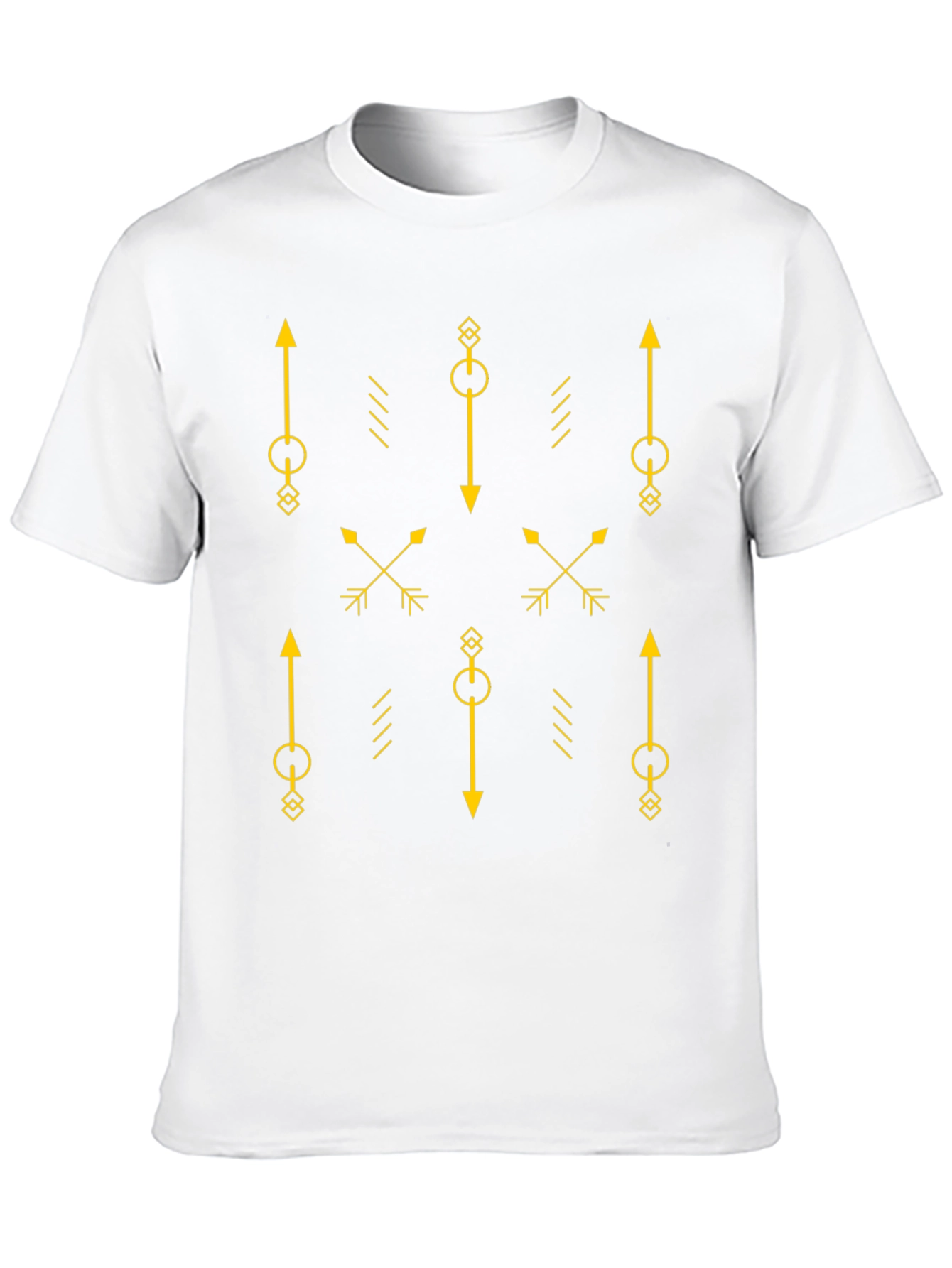 Geometric Arrows T-Shirt - Stylish Graphic Tee